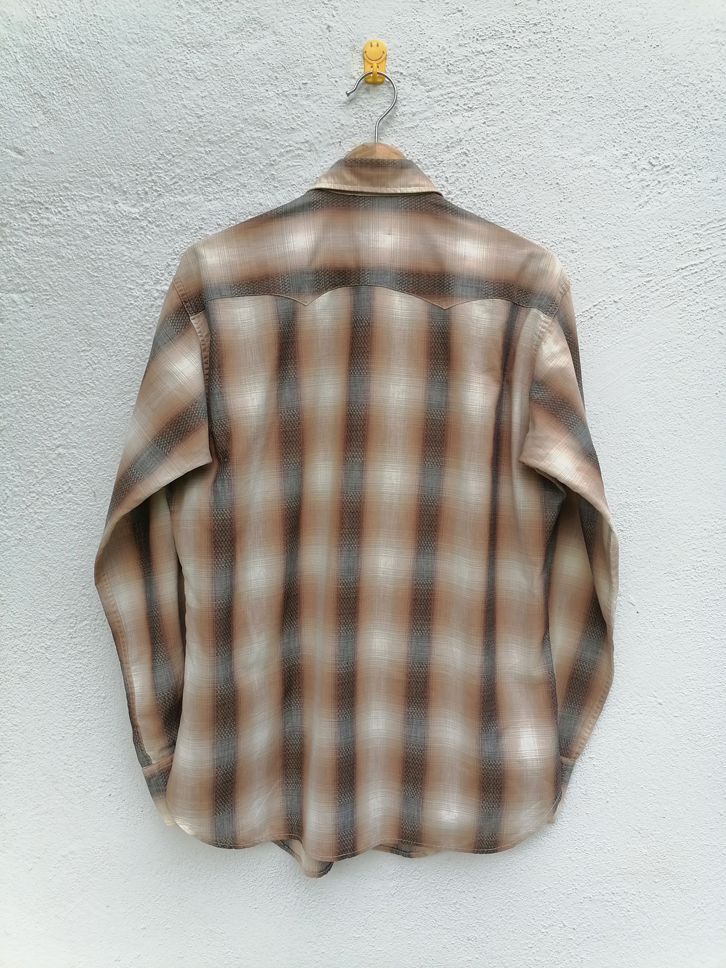 Levi's Vintage Clothing 50s Levi's Western Wear Shadow Button Ups Shirt Dot Snappers Size US S / EU 44-46 / 1 - 10 Thumbnail