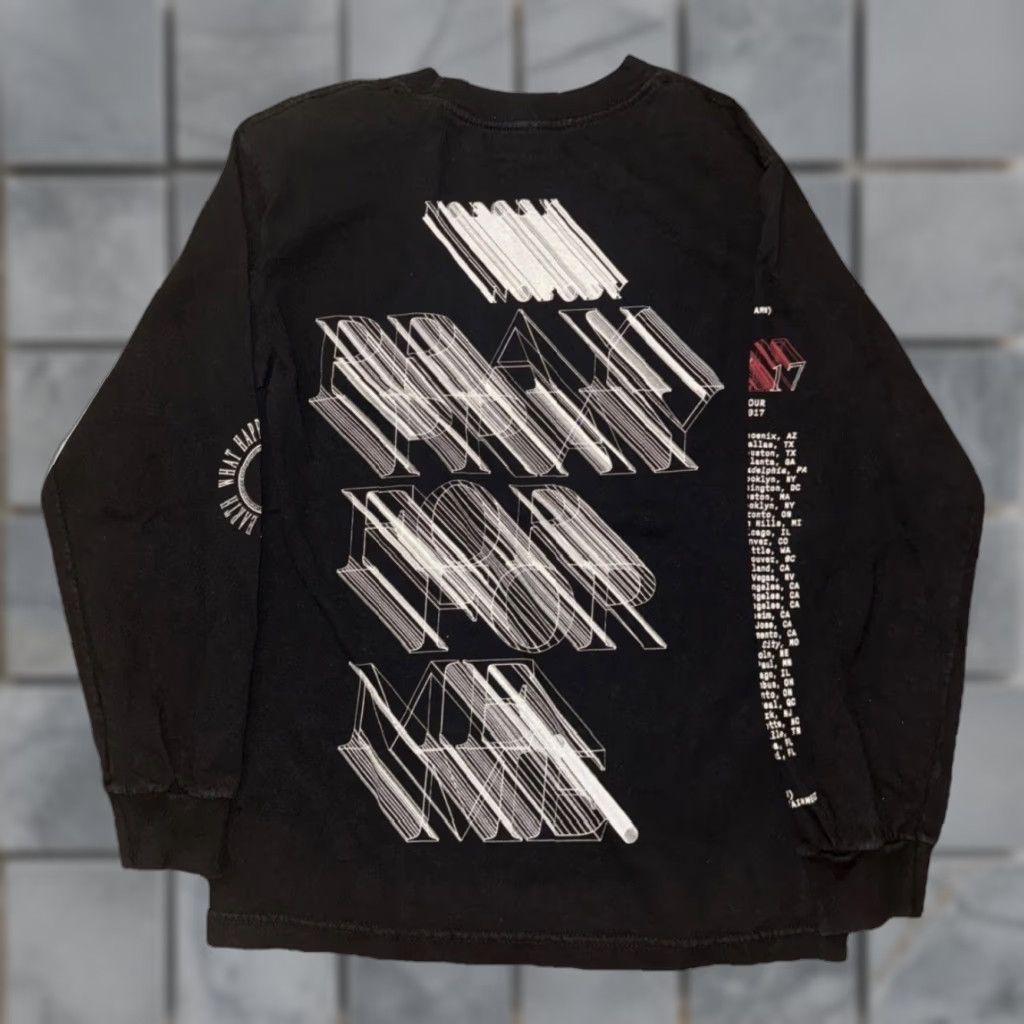 USED Kendrick Lamar DAMN. Tour 2017 フーディ Kendrick Lamar DAMN Tour Hoodie Mens M Black Hip Hop Rap Album