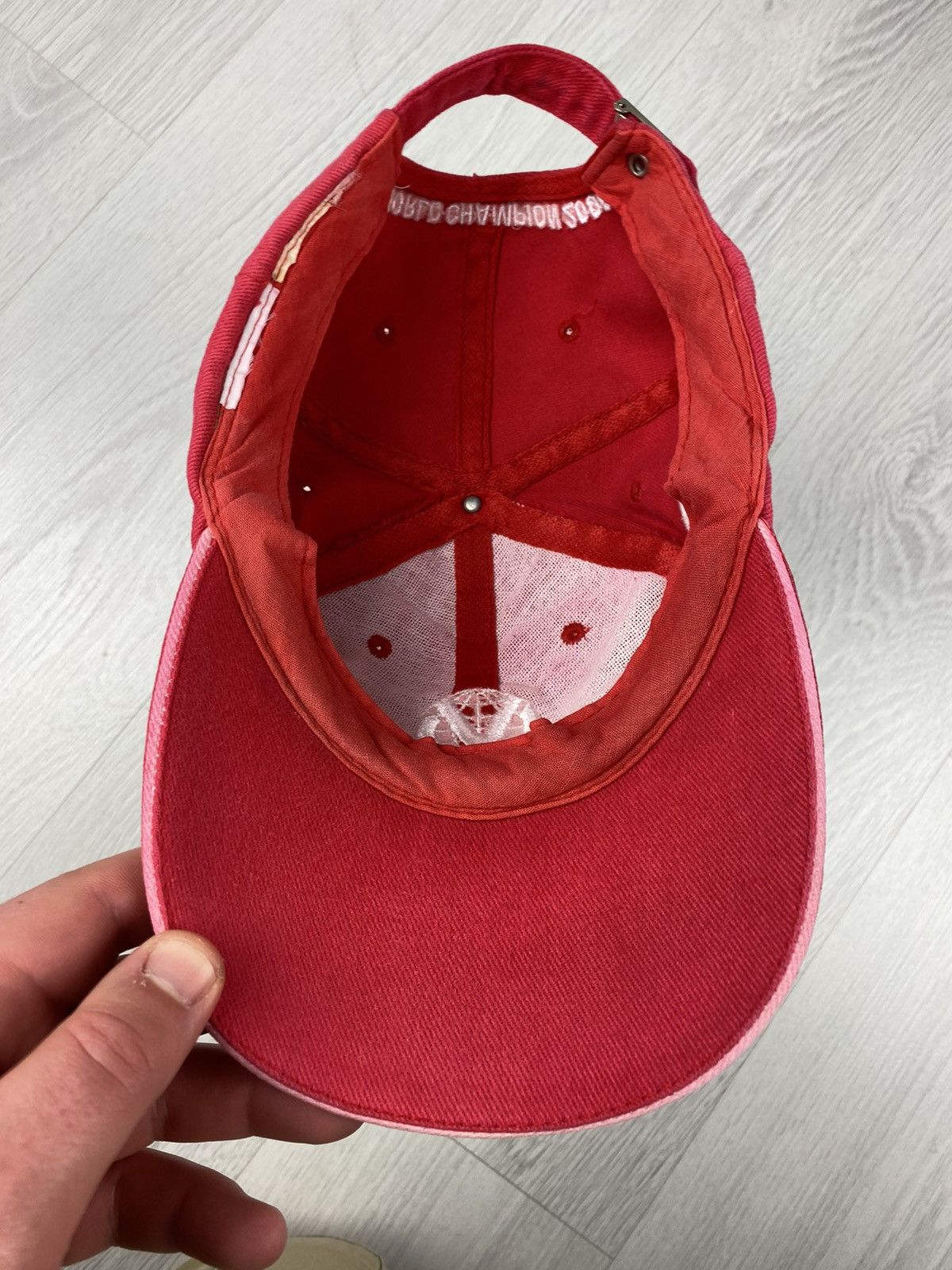 Vintage Vintage Michael Schumacher 2000 World Champion Ferrari Cap Size ONE SIZE - 8 Thumbnail