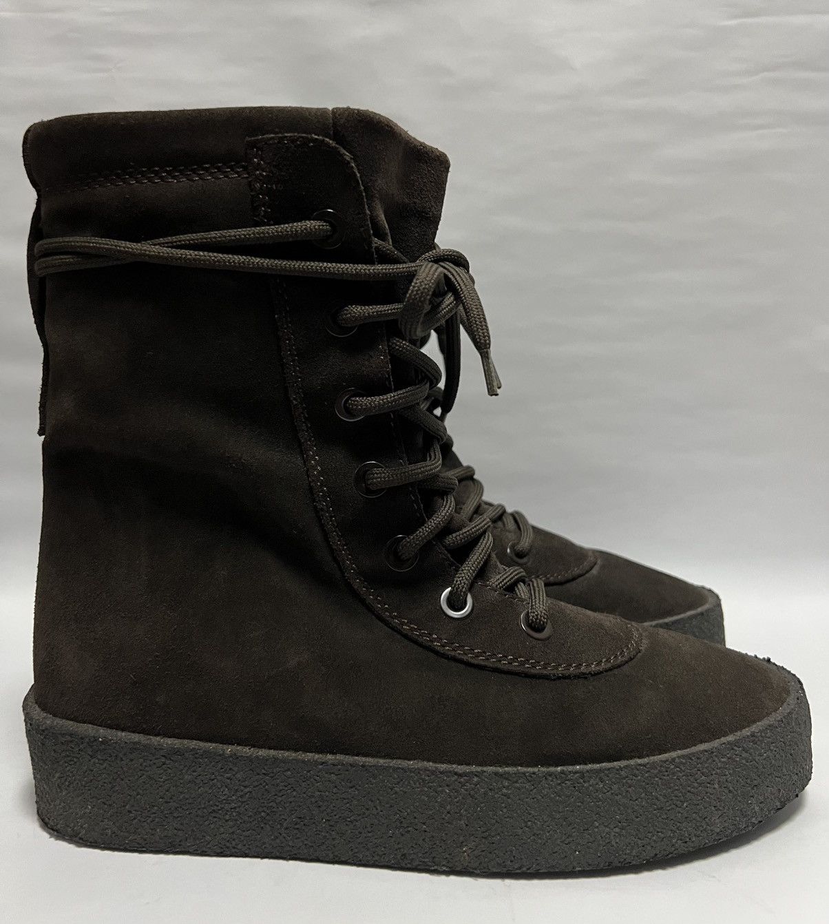Yeezy Yeezy Season 2 - “Oil” Military Crepe Boots Size US 8 / EU 41 - 2 Thumbnail