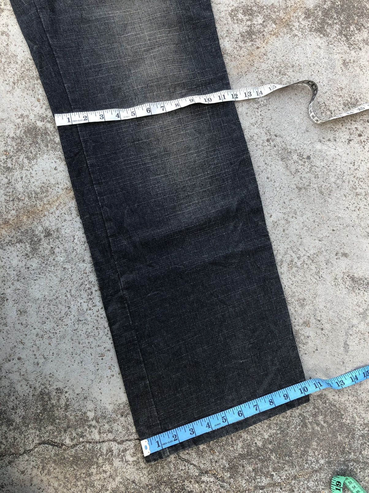 Rocawear BAGGY⚡️⚡️ROCAWEAR WASHED BLACK DENIM Size US 32 / EU 48 - 10 Thumbnail