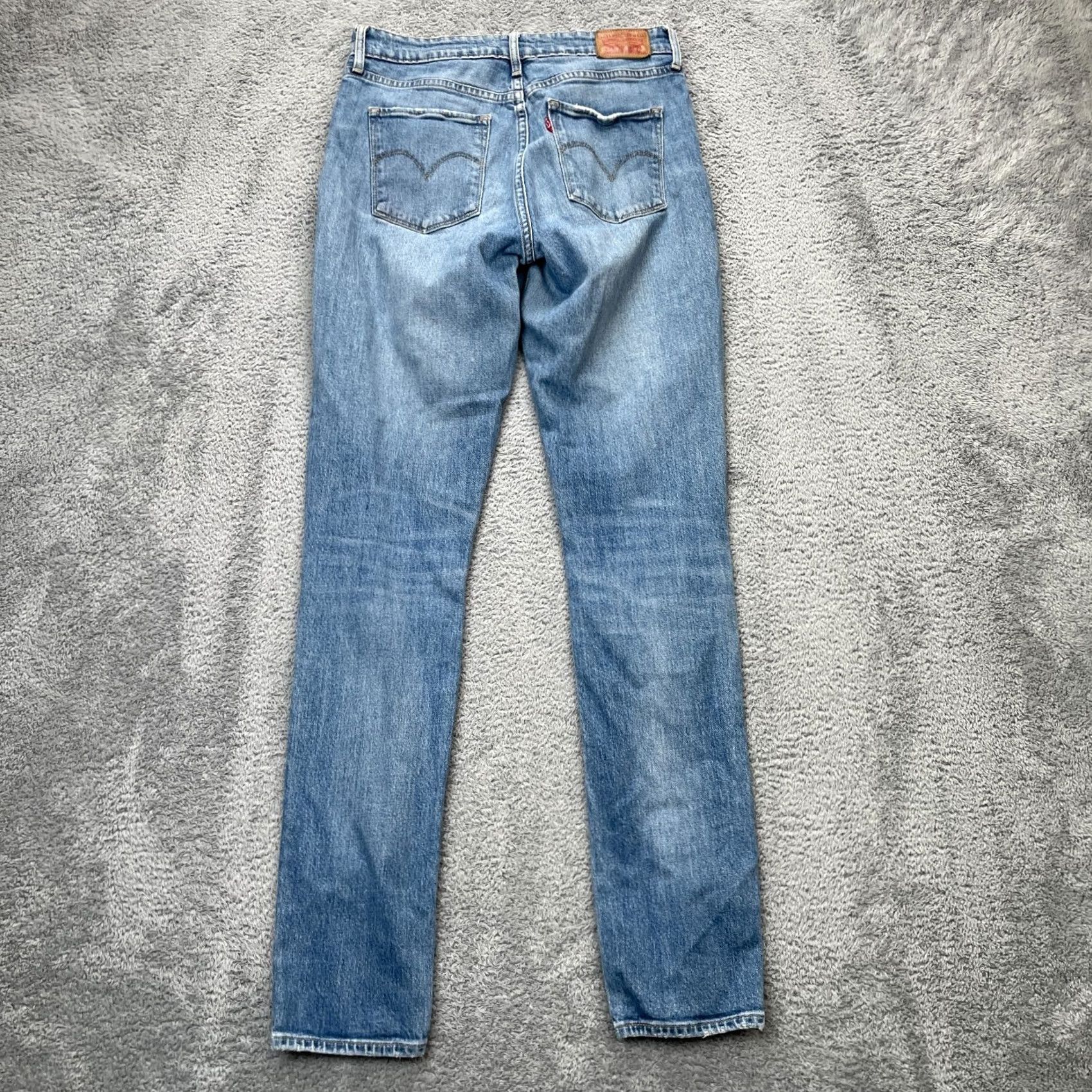 Levi's Levi's 721 Jeans Womens 28 Blue Skinny High Rise Denim Cotton Medium Wash Jeans City Preppy Womens Size 28" / US 6 / IT 42 - 2 Thumbnail