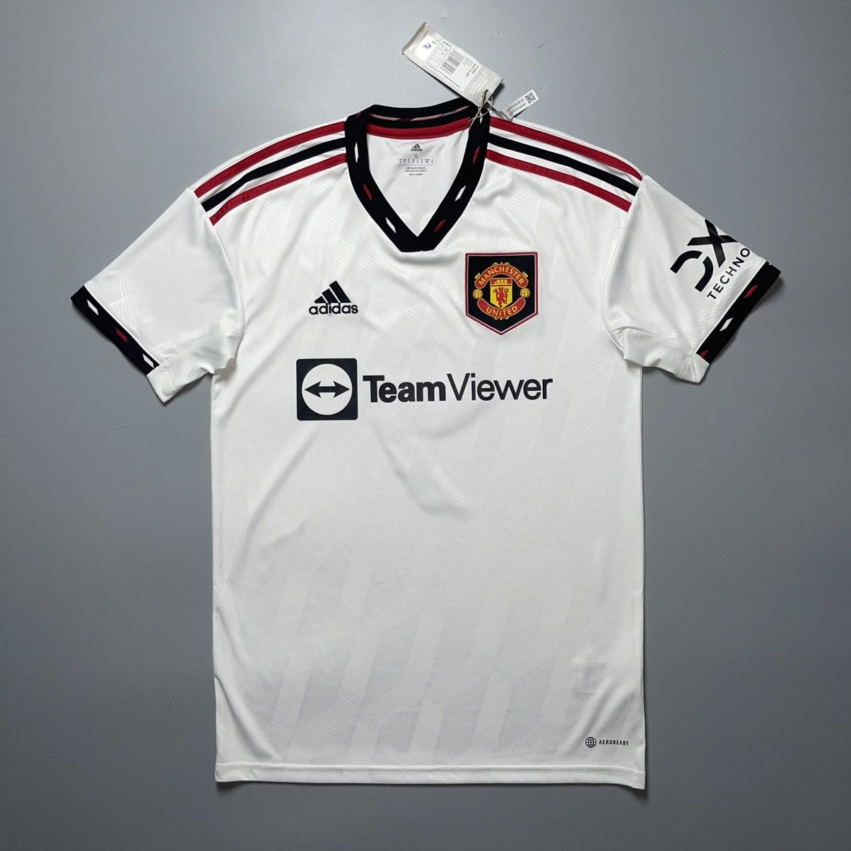 Adidas MAN UNITED ADIDAS 2022/2023 FOOTBALL AWAY JERSEY #9 MARTIAL Size US S / EU 44-46 / 1 - 2 Thumbnail