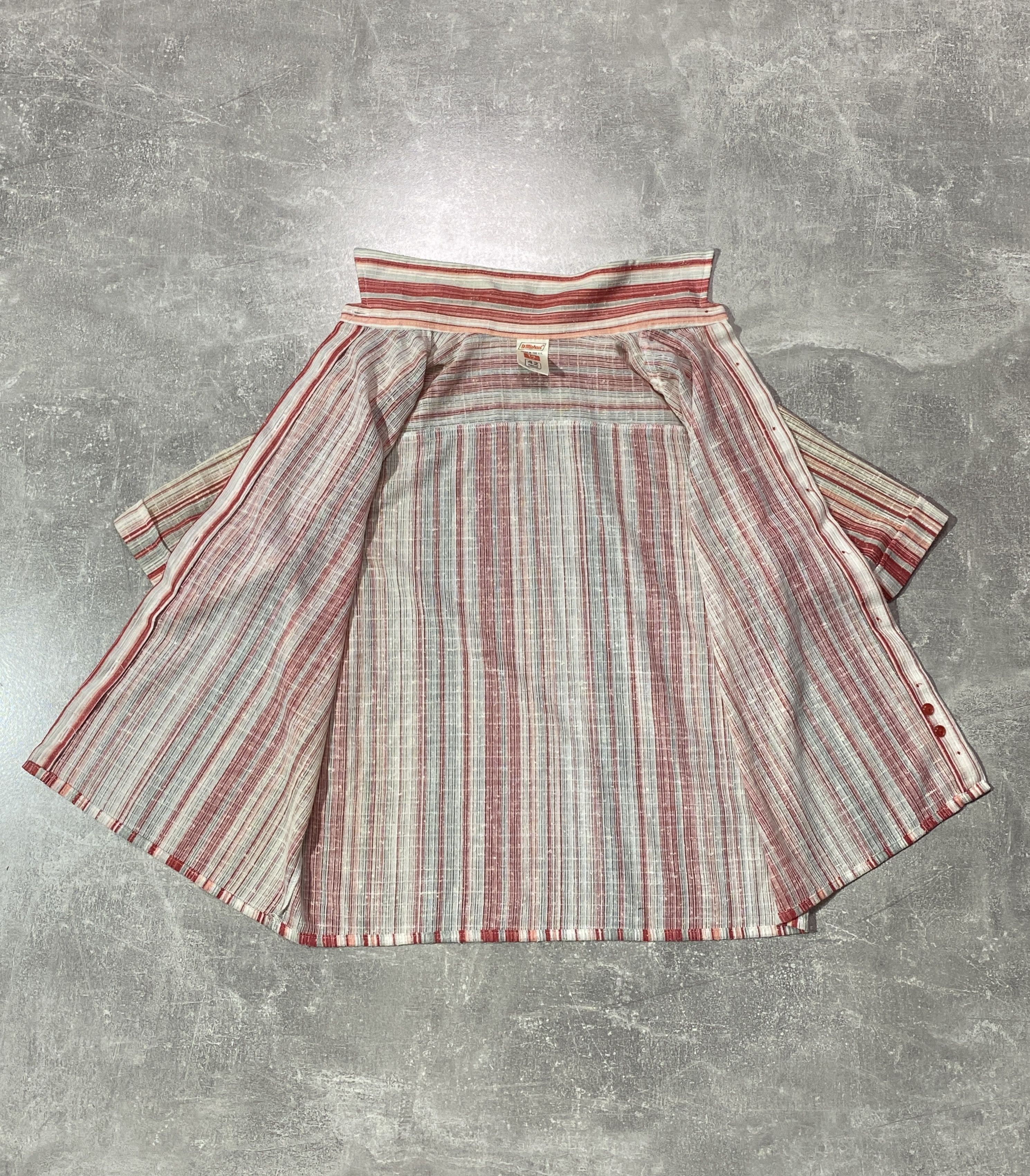 Vintage Vintage 90s striped button shirt Size US S / EU 44-46 / 1 - 2 Thumbnail
