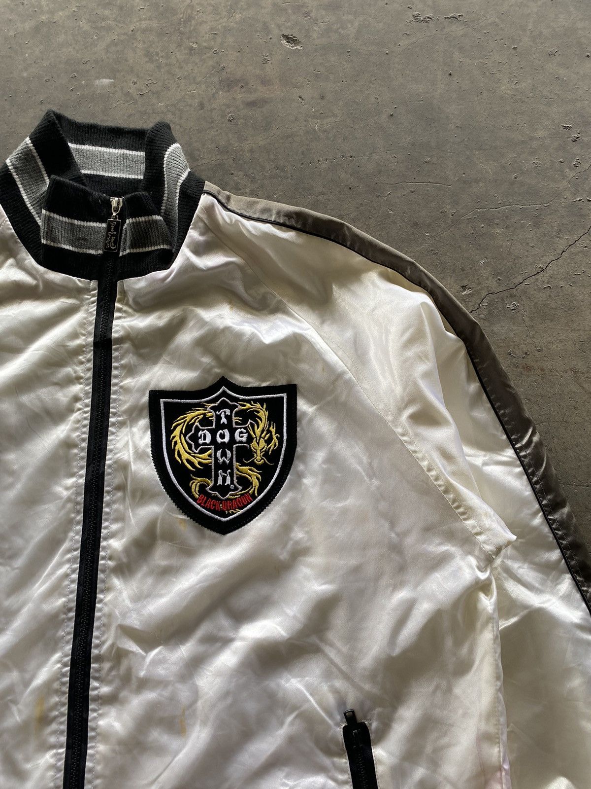 Dogtown 2000s Dogtown - Vintage Nylon Iconic Logo Jacket Size US L / EU 52-54 / 3 - 6 Thumbnail