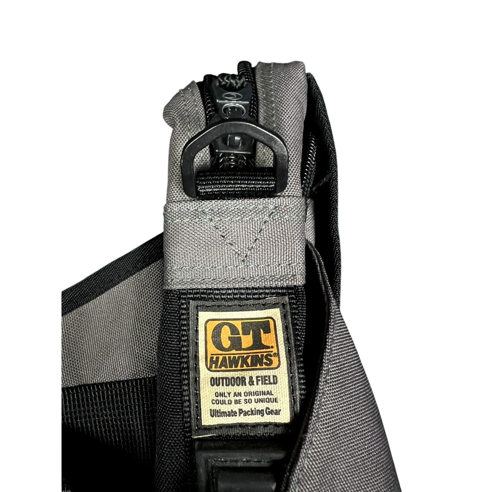 Japanese Brand G.T. Hawkins Gray Hip Tactical Bag Japan Import Size ONE SIZE - 9 Thumbnail