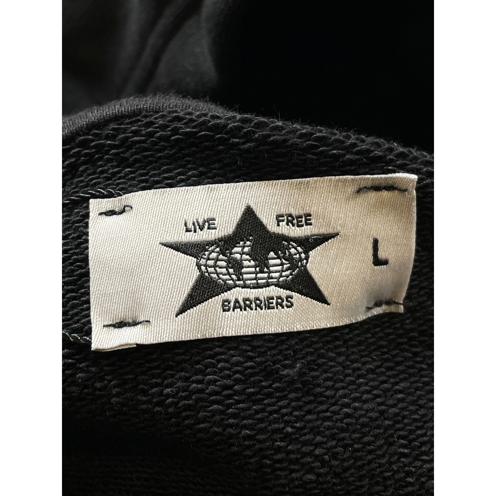 Barriers Barriers 'Jordan' Black Hoodie Size US L / EU 52-54 / 3 - 4 Thumbnail