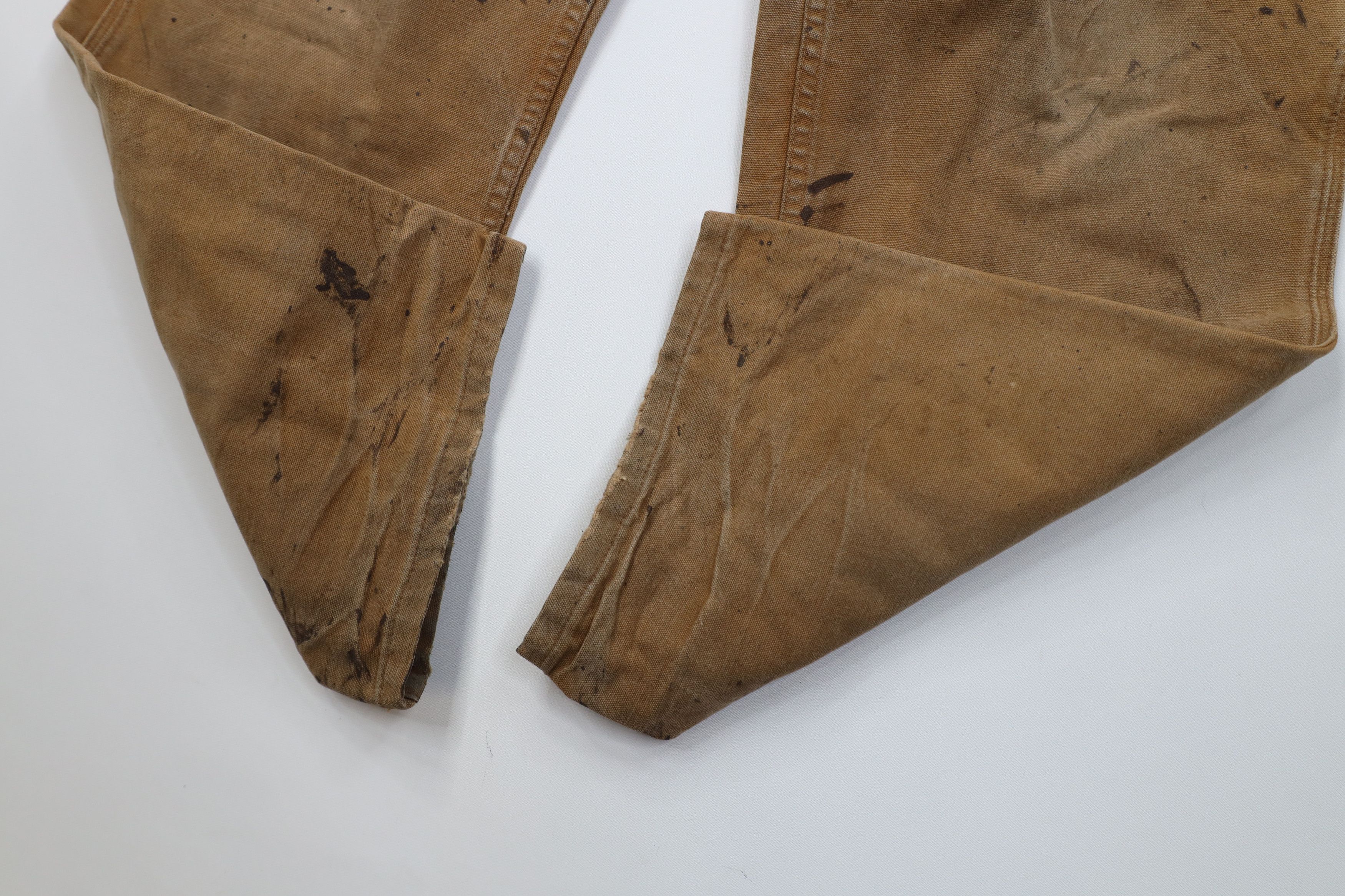 Carhartt Vintage Y2K Carhartt Wide Leg Canvas Dungaree Pants Duck Size US 36 / EU 52 - 8 Thumbnail