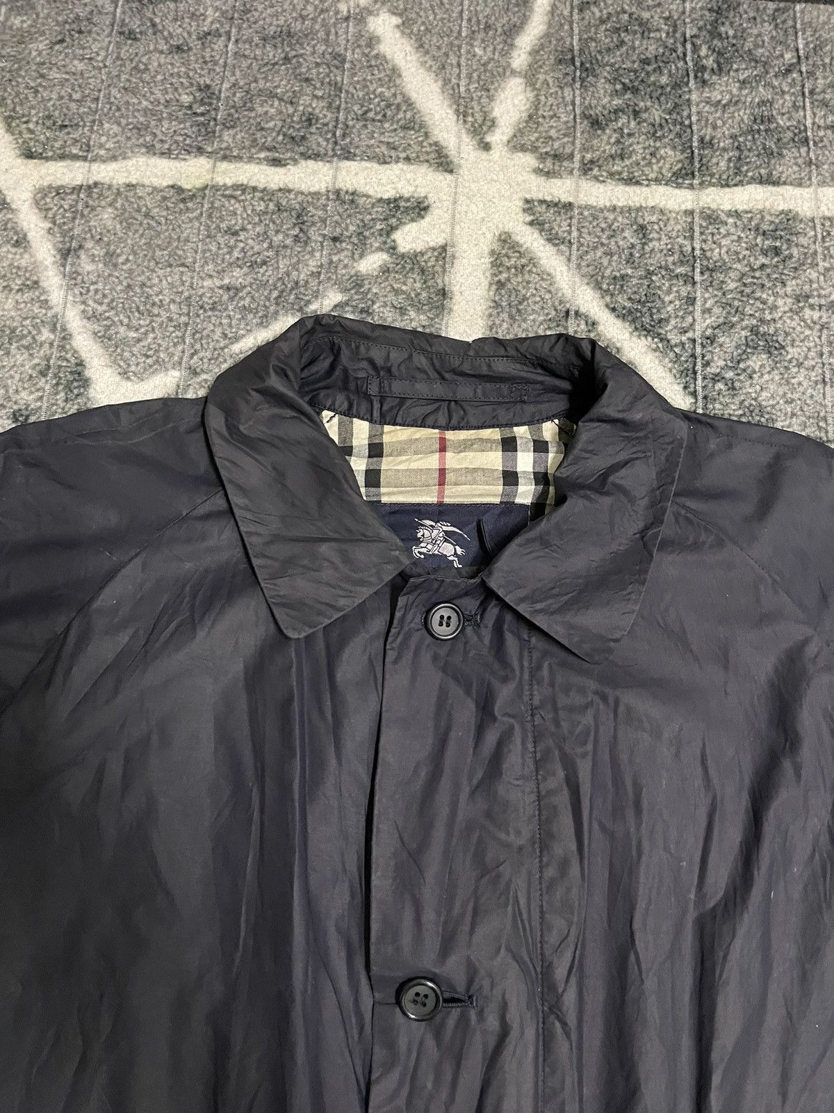 Burberry × Designer BURBERRY LONDON NYLON LIGHT JACKET Size US L / EU 52-54 / 3 - 5 Thumbnail