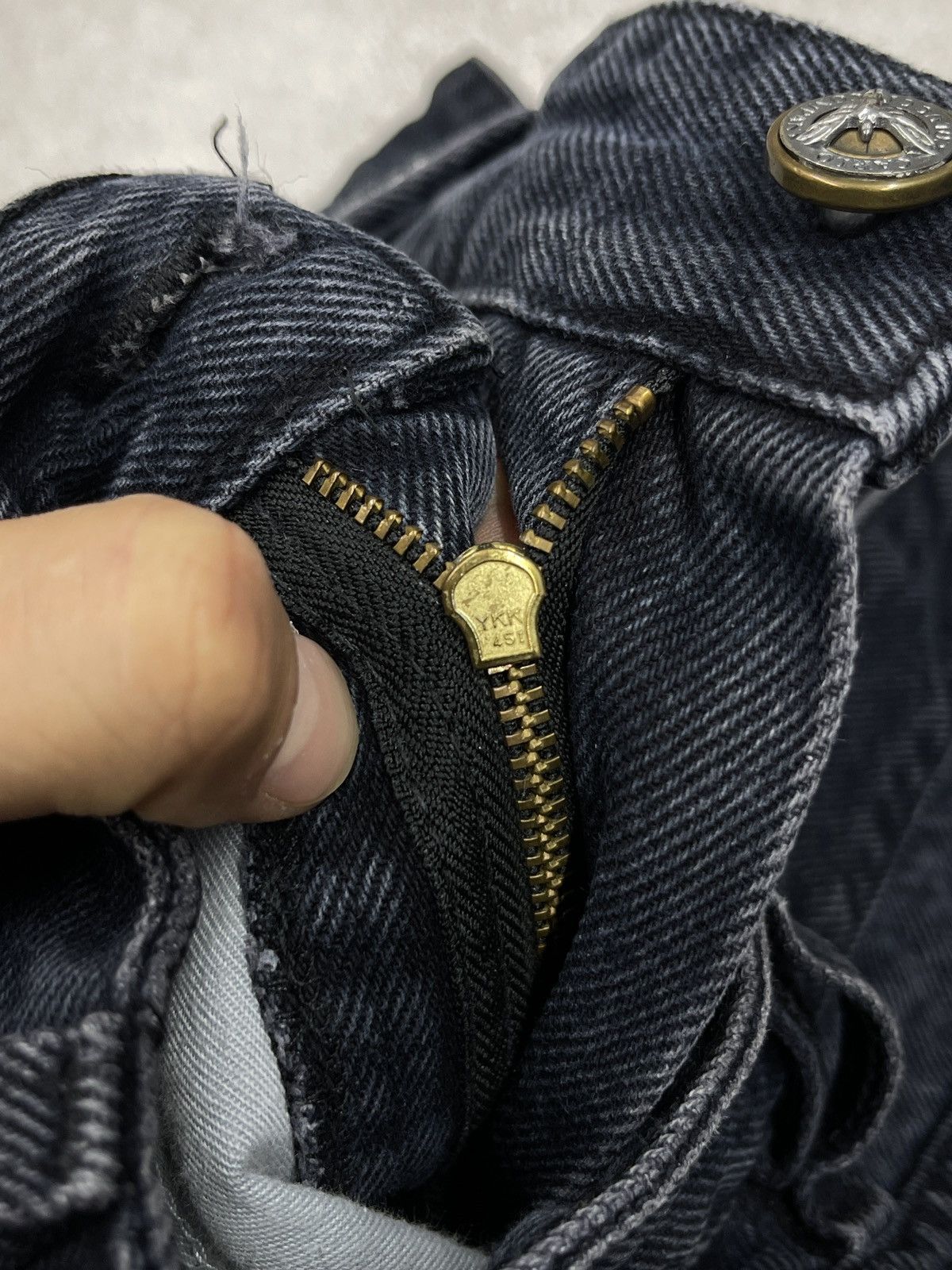 Carlo Colucci Vintage Carlo Colucci Denim Jeans Black Italy Size US 34 / EU 50 - 13 Thumbnail