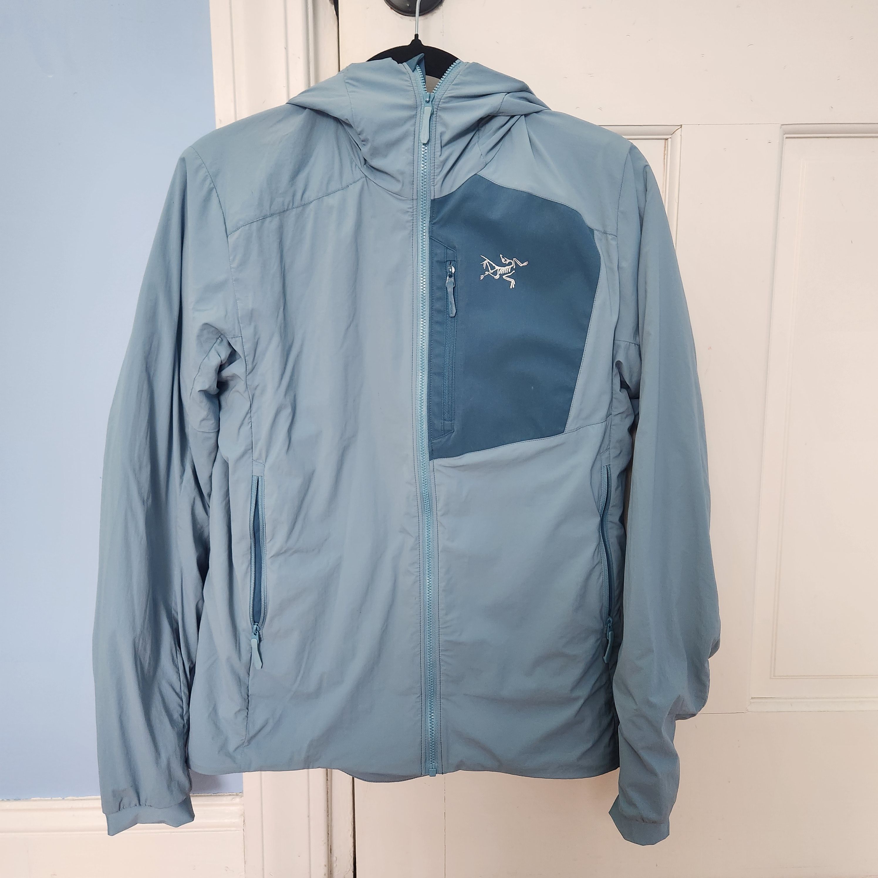 Image of Arcteryx Proton Fl/lightweight Solace Hoody in Blue, Men's (Size Small)