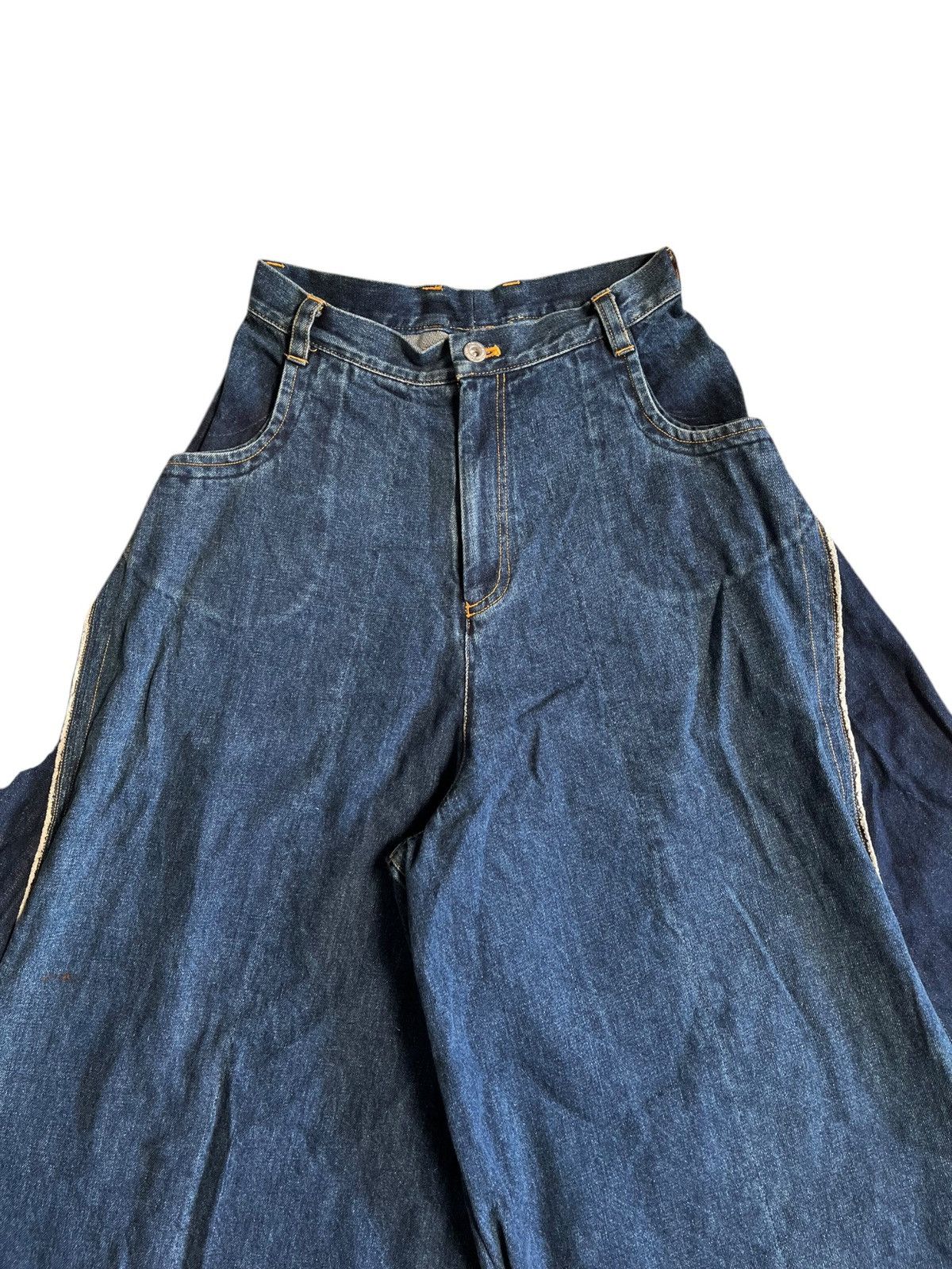 Japanese Brand Limi Feu - Super Oversized Balloon Jeans Size US 29 - 6 Thumbnail