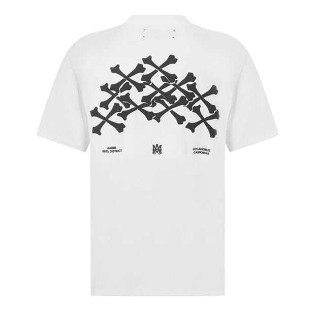 Amiri AMIRI Bones Stacked Tee Size US S / EU 44-46 / 1 - 6 Thumbnail