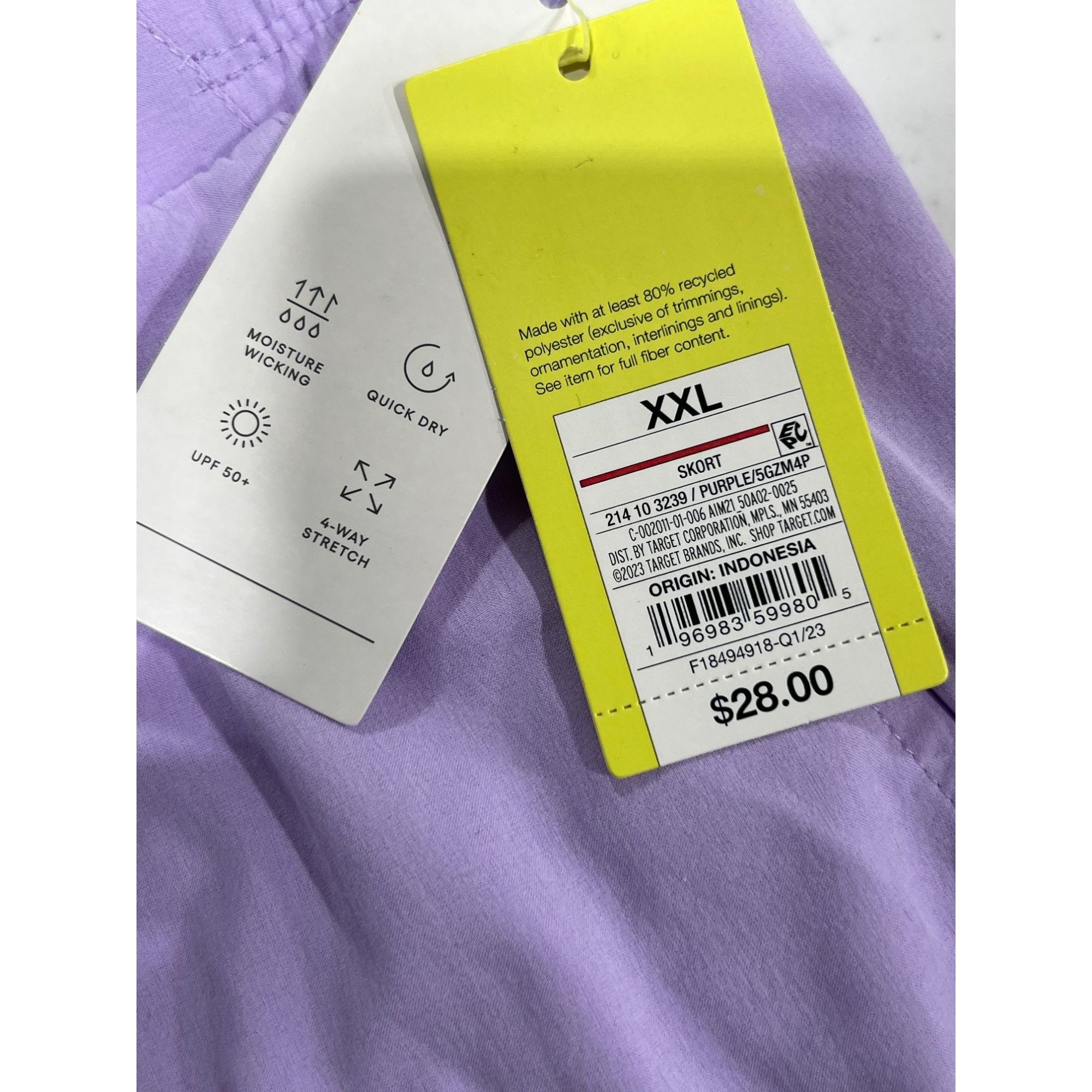Other All In Motion - Women's Stretch Shorts Quick Dry Moisture Wi Size 39" - 11 Thumbnail