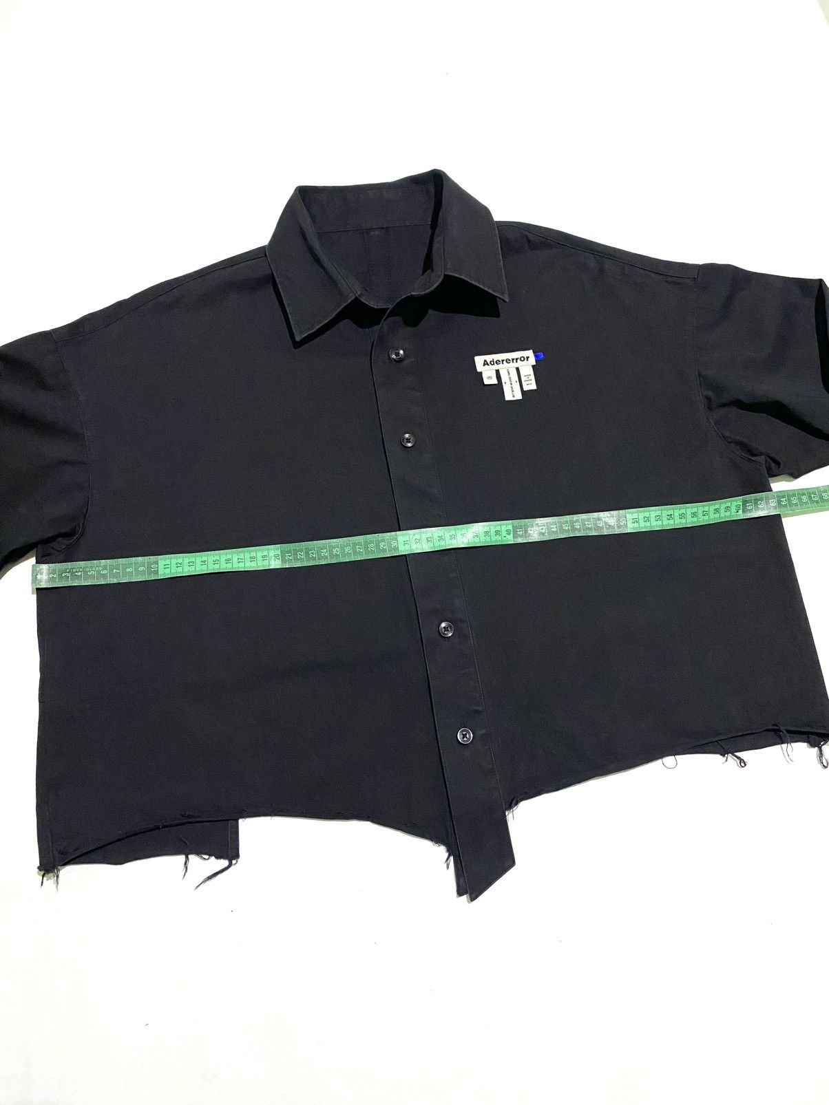Ader Error ADER ERROR OVERSIZED CROPPED DISTRESSED UNISEX SHIRT Size US S / EU 44-46 / 1 - 11 Thumbnail