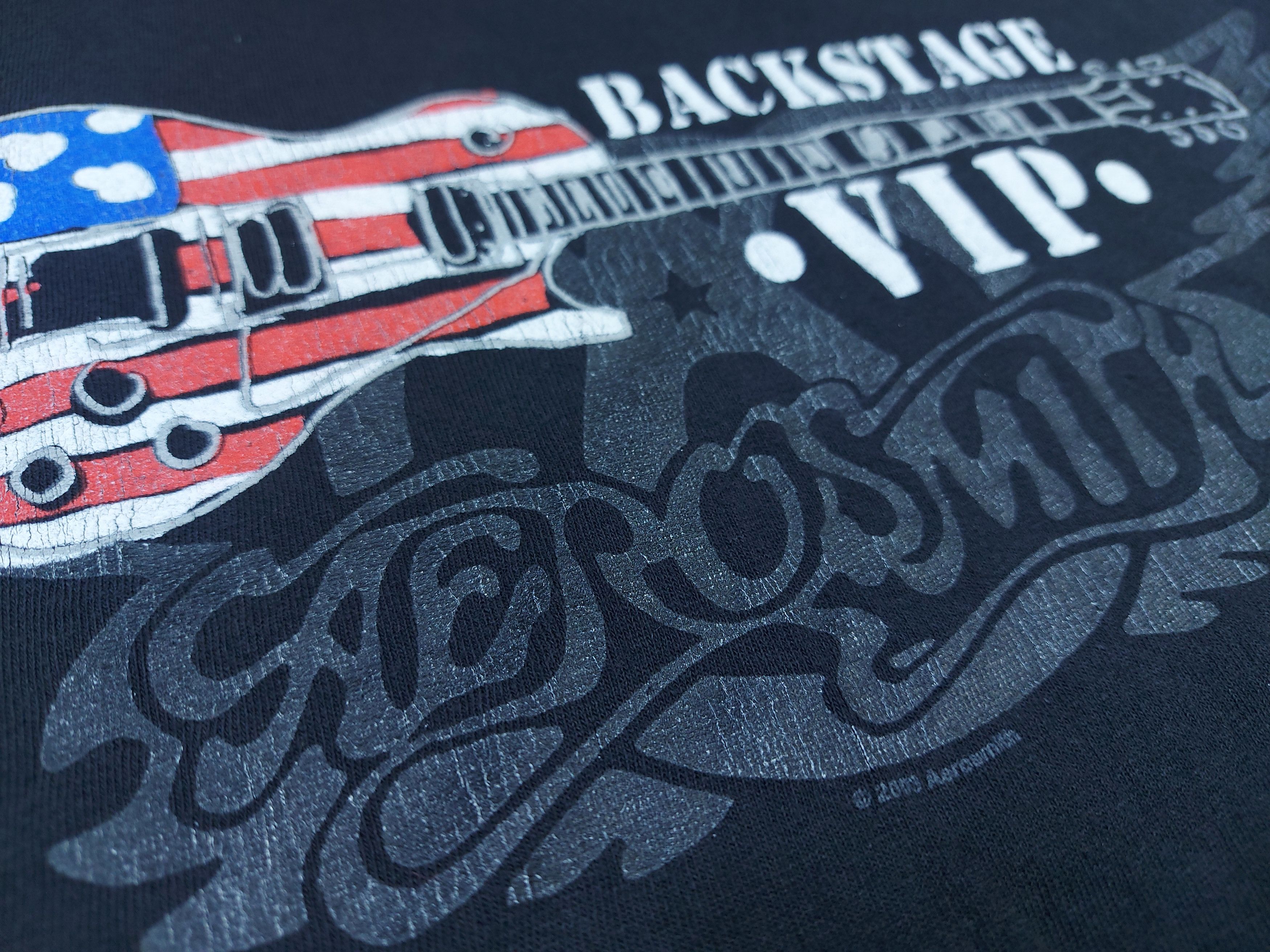Aerosmith × Band Tees × Vintage Vintage 2003 Aerosmith Band Backstage VIP Official TEE Size US M / EU 48-50 / 2 - 6 Thumbnail