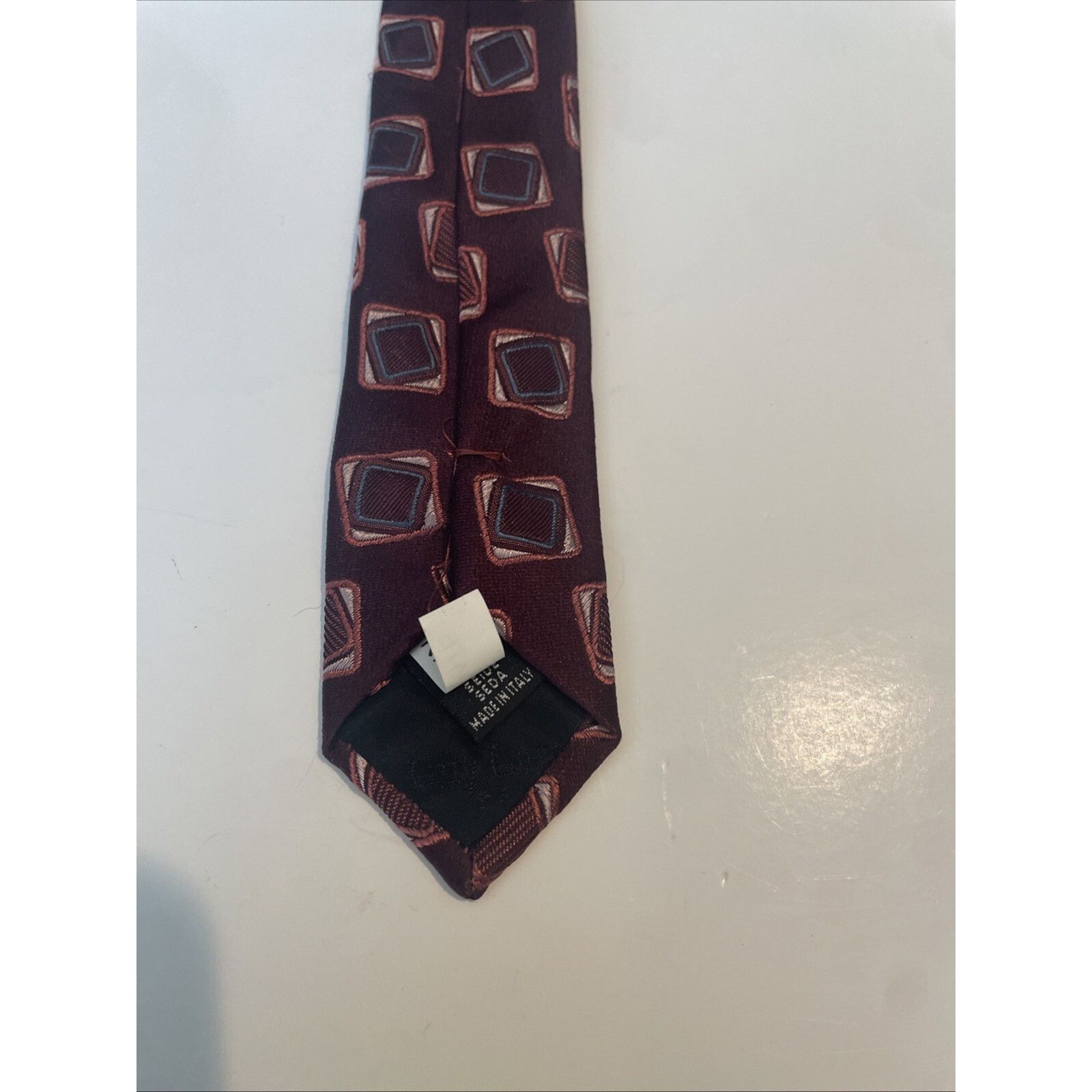 Guy Laroche Guy Laroche Paris Men's 100% Silk Tie ~ Red Multicolor ~ Size ONE SIZE - 6 Thumbnail
