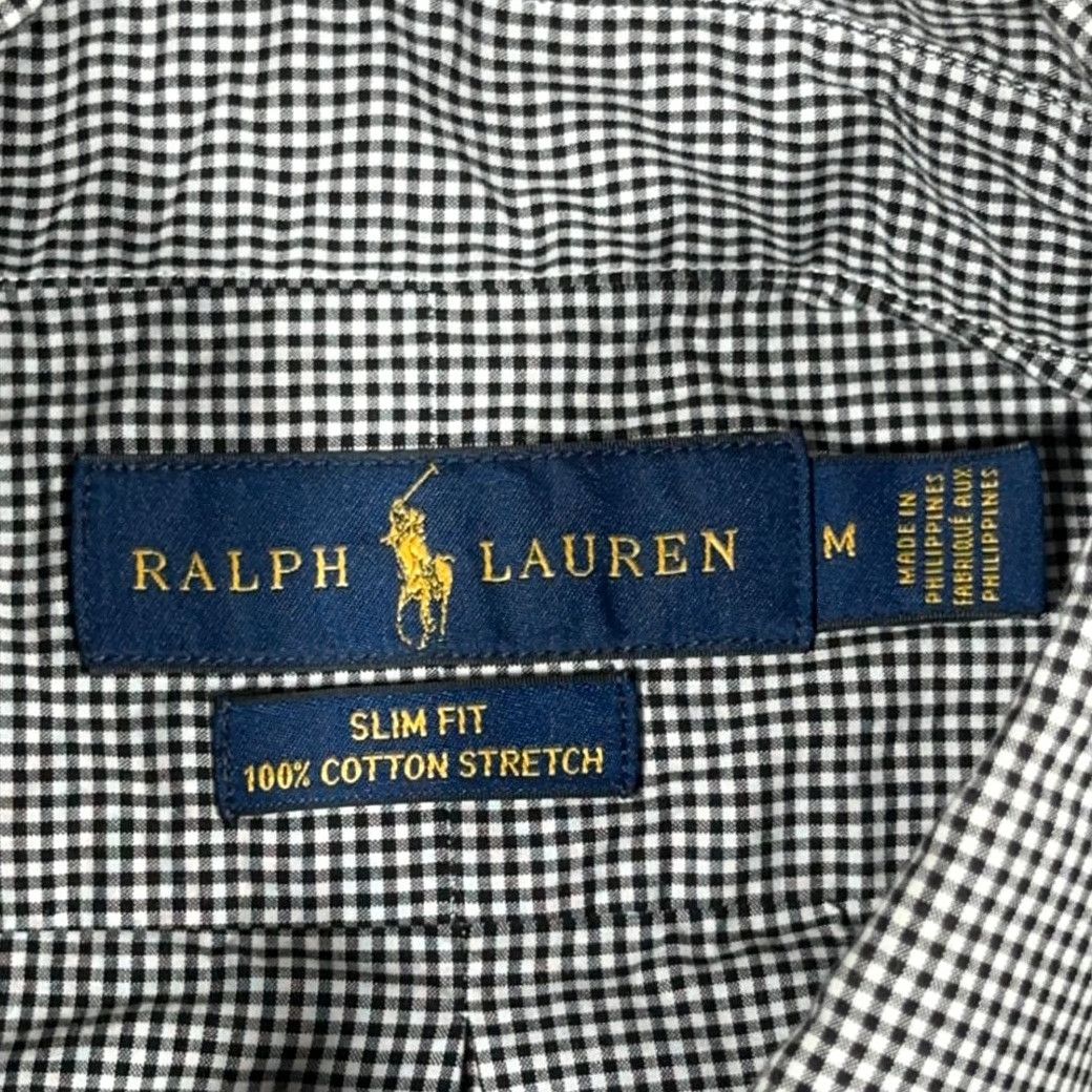 Ralph Lauren Ralph Lauren Shirt Adult MEDIUM Black White Checkered Gingham Pony Logo Preppy Size US M / EU 48-50 / 2 - 4 Thumbnail