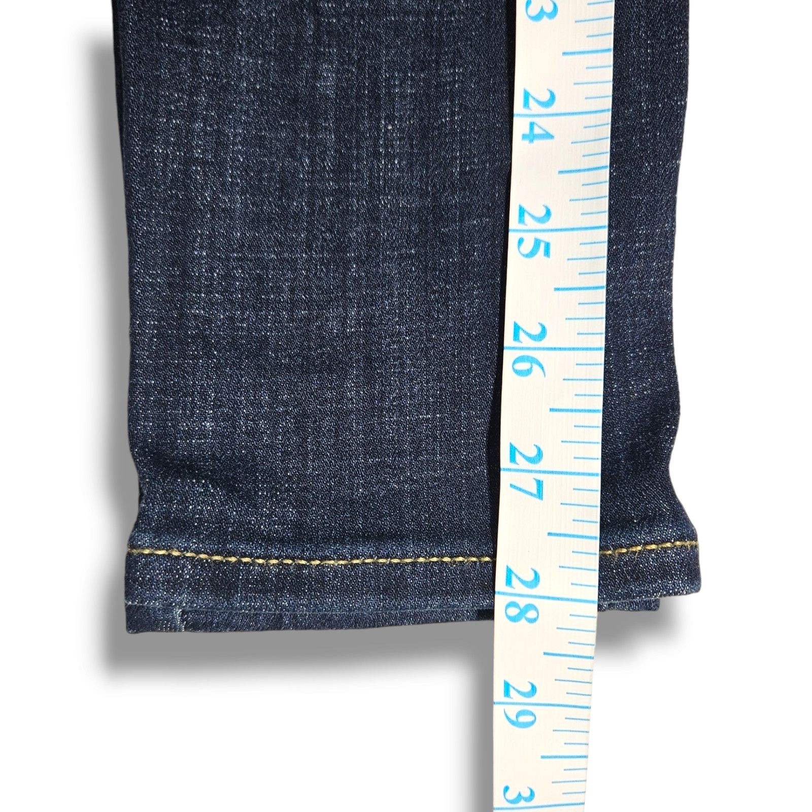 Levi's EUC Levi's 721 High Rise Skinny Jeans Sz. 26x28 Blue Story Size 26" / US 2 / IT 38 - 10 Thumbnail