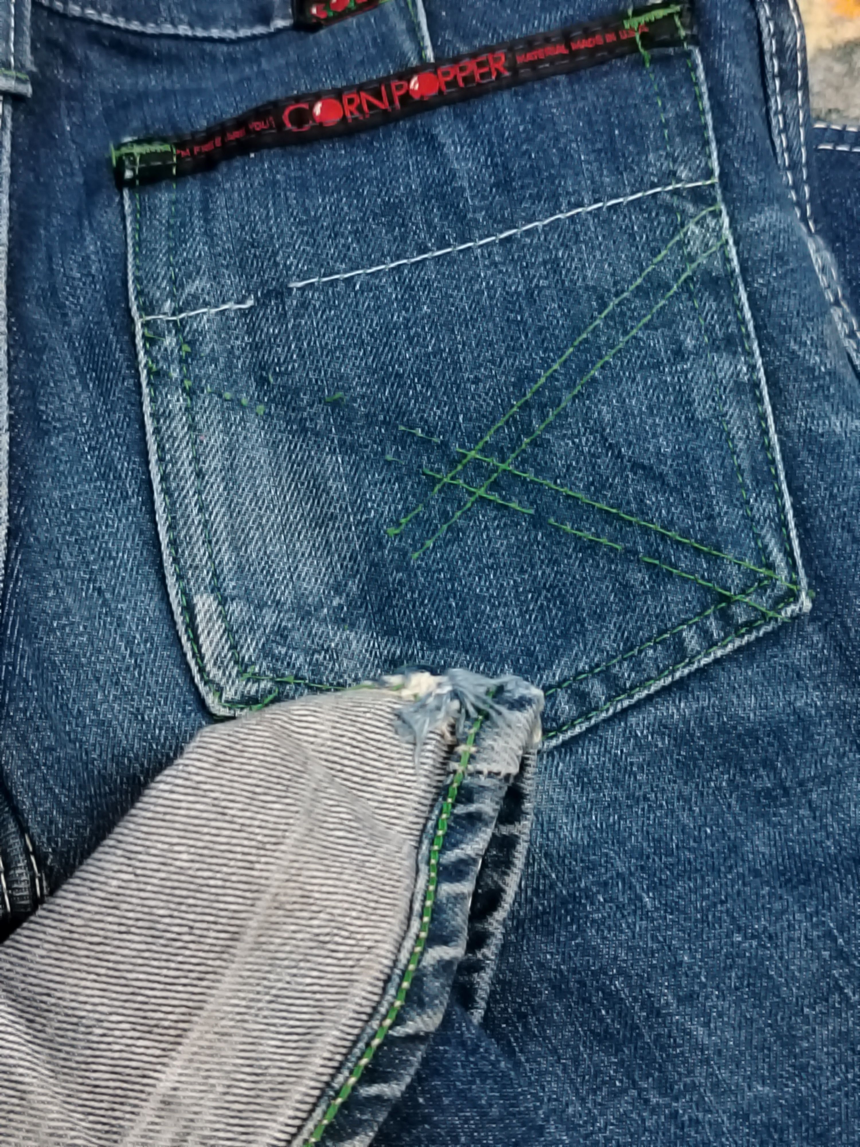 Vintage Vintage 70s Corn Popper bell bottom jeans Size 28" / US 6 / IT 42 - 7 Thumbnail