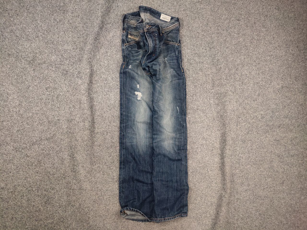 Diesel Diesel Krooley Regular Distresed Denim Jeans Vintage LGB Y2K Size US 33 - 1 Thumbnail