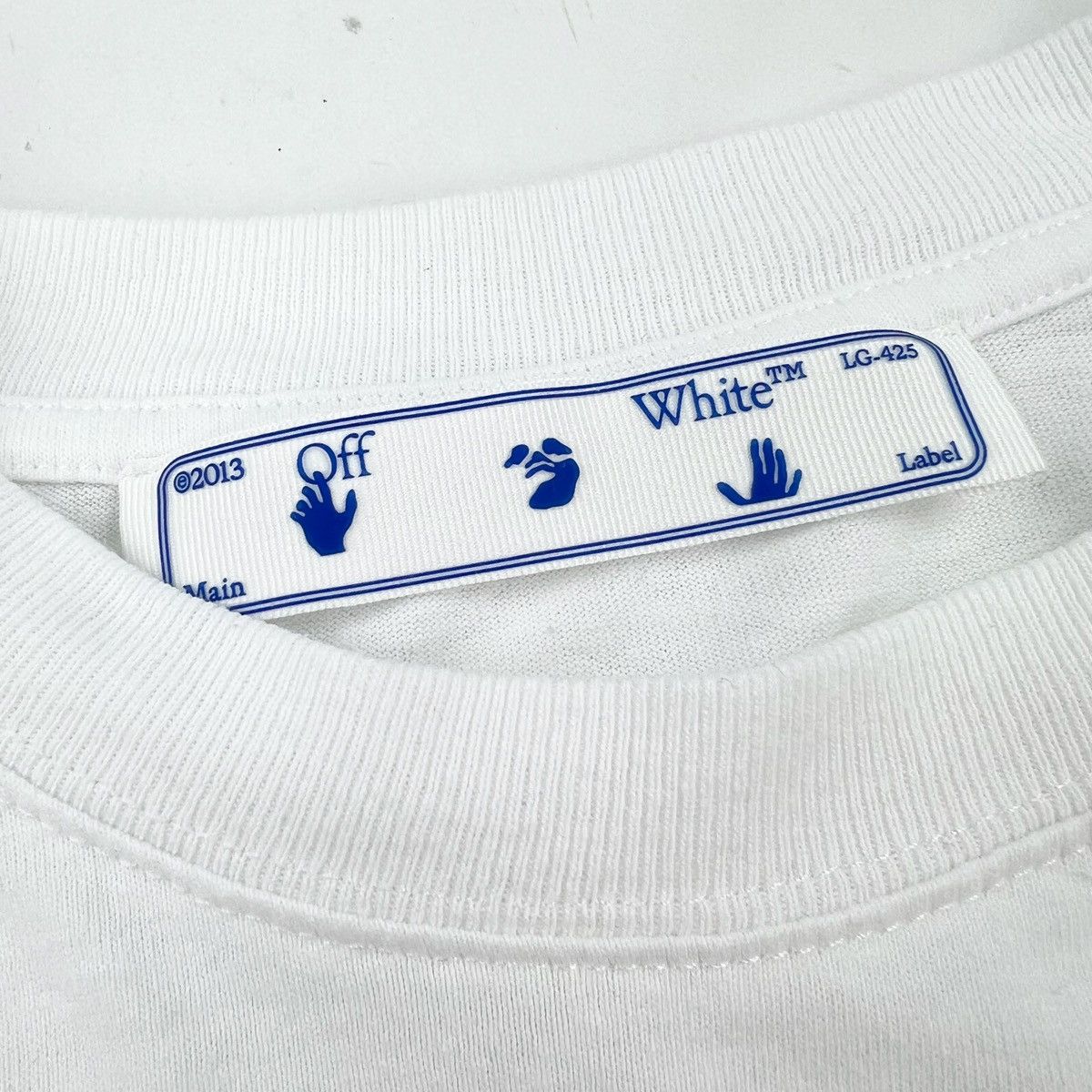 Off-White Off-White Logo White T Shirt Size US S / EU 44-46 / 1 - 4 Thumbnail