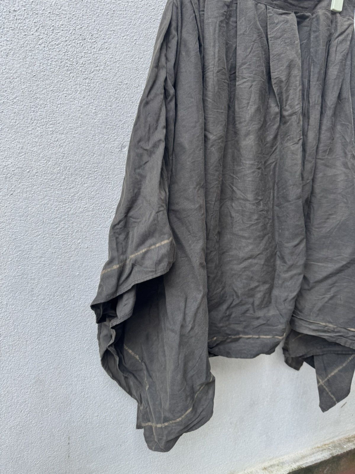 Yohji Yamamoto YOHJI YANAGISAWA SKIRT Size 28" / US 6 / IT 42 - 4 Thumbnail
