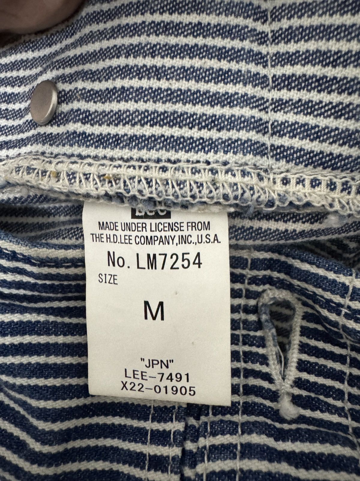 Lee Lee Overalls (Japan Version) Size US 40 / EU 56 - 6 Thumbnail