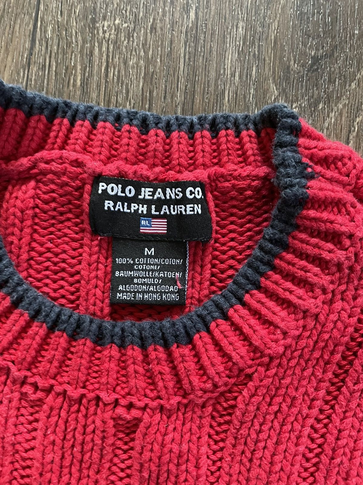 Polo Ralph Lauren POLO Sport RALPH LAUREN Sweater Flag USA Size M / US 6-8 / IT 42-44 - 5 Thumbnail