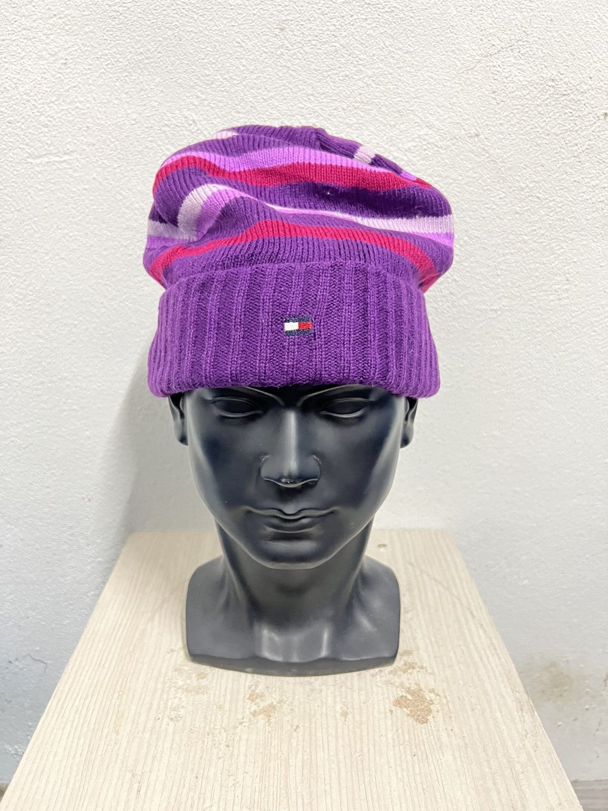 Tommy Hilfiger Tommy Hilfiger Small Logo Beanie Hat Size ONE SIZE - 2 Thumbnail