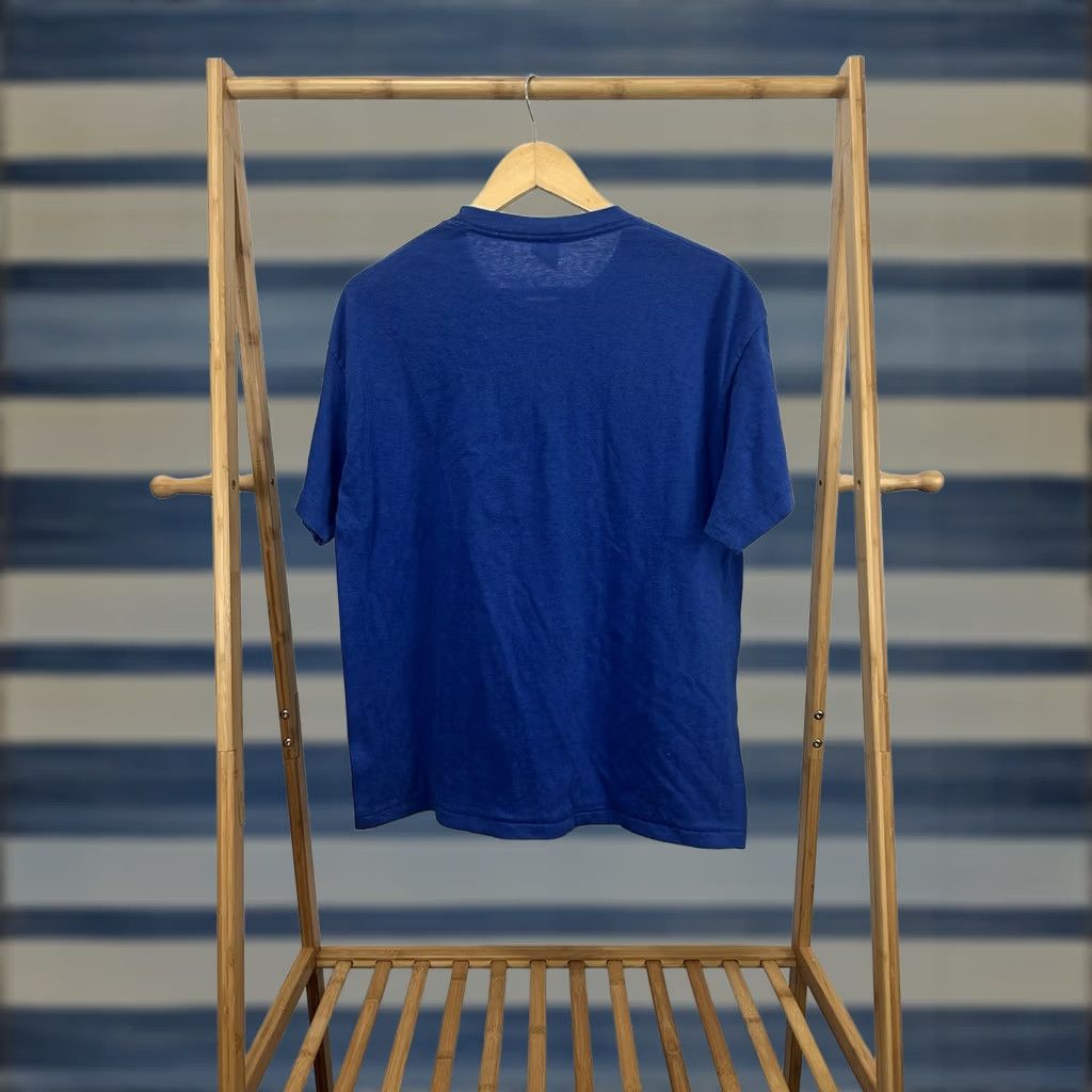Wrangler VINTAGE Wrangler Shirt XL Burnout Denim Workwear T-Shirt Mens Blue 80s Size US XL / EU 56 / 4 - 1 Thumbnail