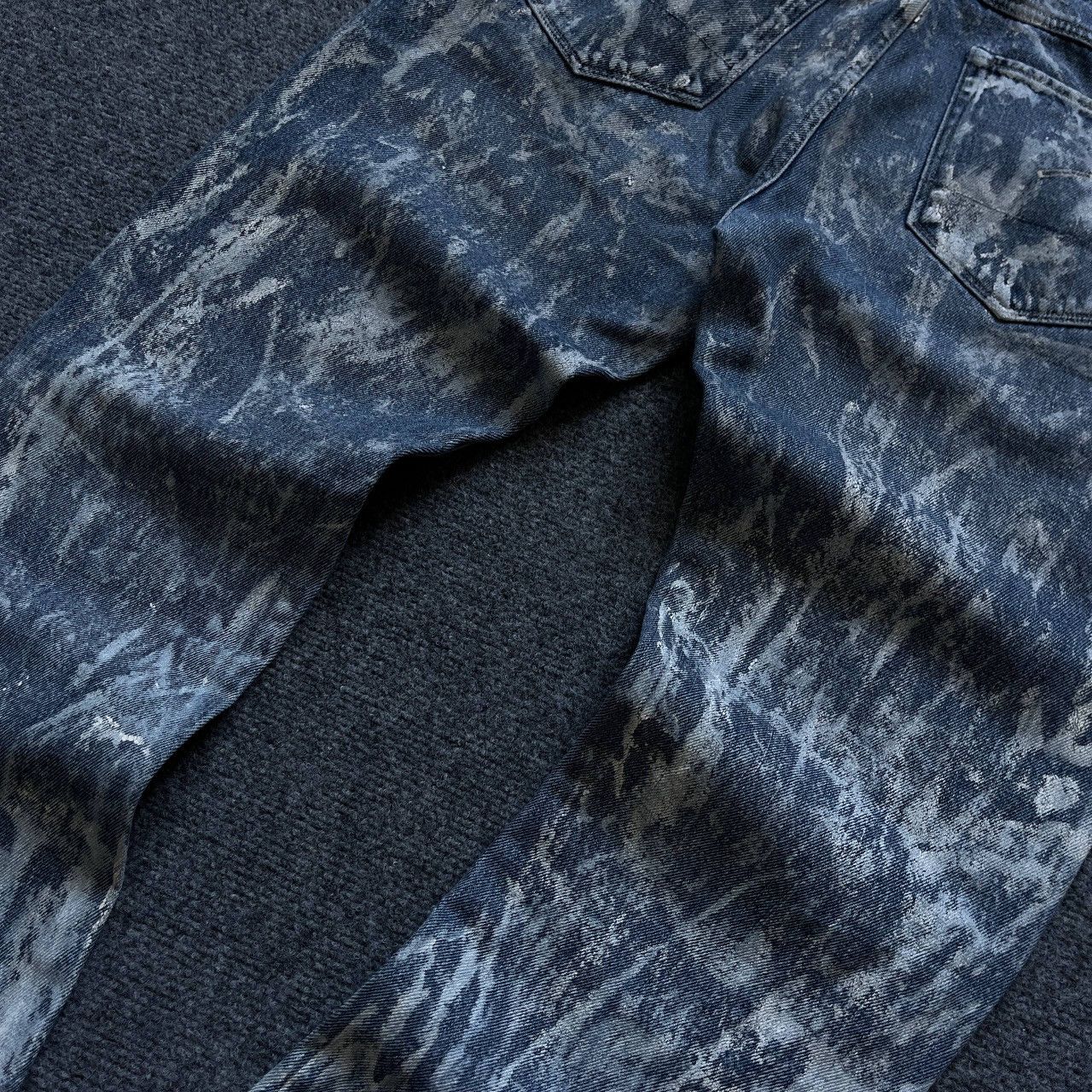 G-Star VTG Women’s G-Star Raw Restored Denim Custom Y2K 00s USA Hyp Size 27" / US 4 / IT 40 - 14 Thumbnail