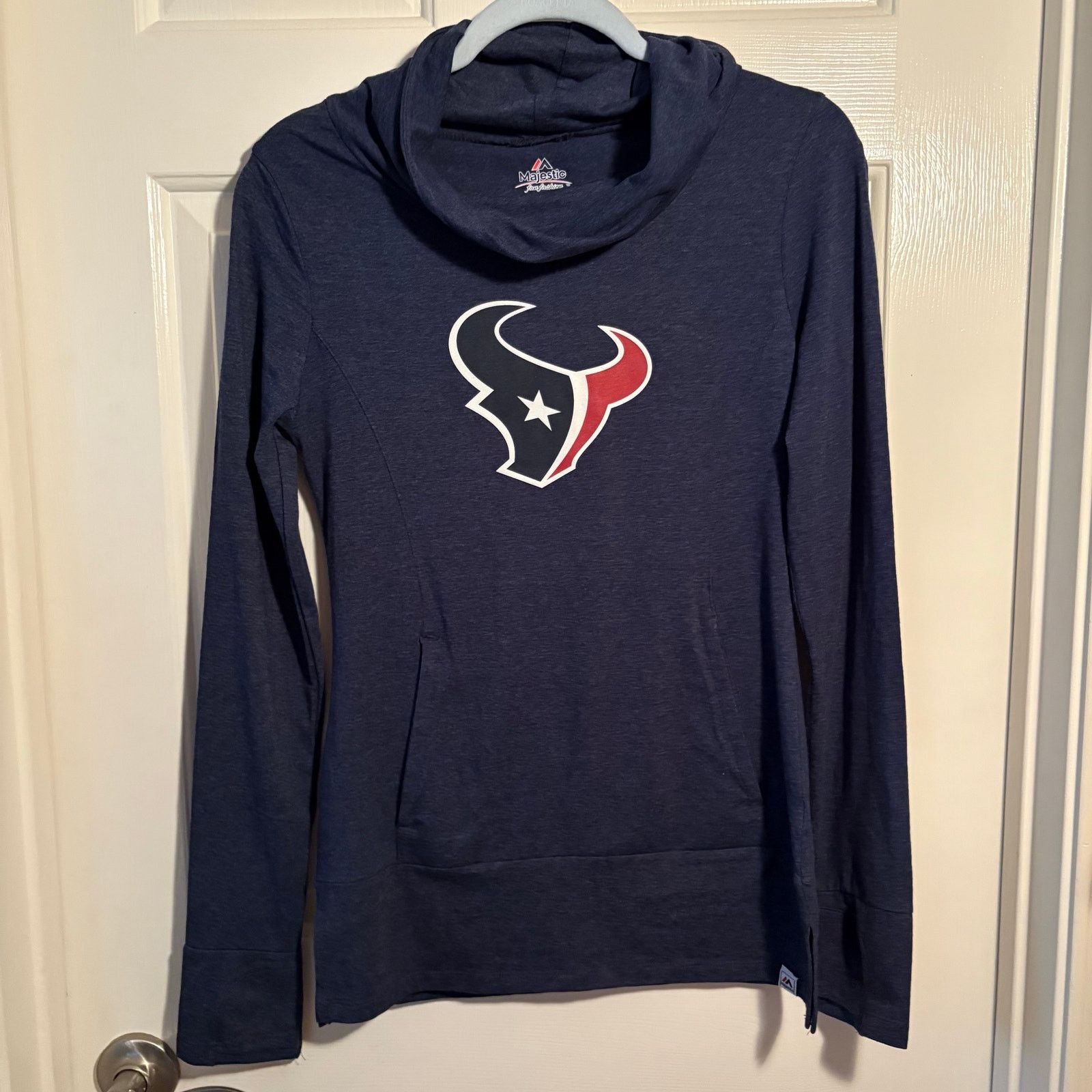 Majestic Houston Texans Majestic Fan Fashion Cowl Neck Pullover Small Size S / US 4 / IT 40 - 3 Thumbnail