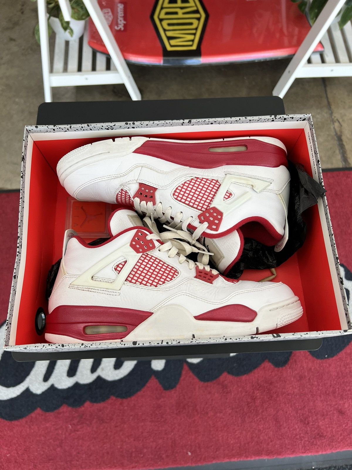 Jordan Brand Nike air Jordan IV 4 Alternate 89 size 11 Size US 11 / EU 44 - 9 Thumbnail