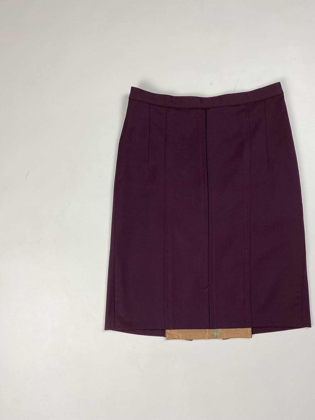 Vintage JPG Jean Paul Gaultier Classique vintage ladies wool skirt Size 32" / US 10 / IT 46 - 2 Thumbnail