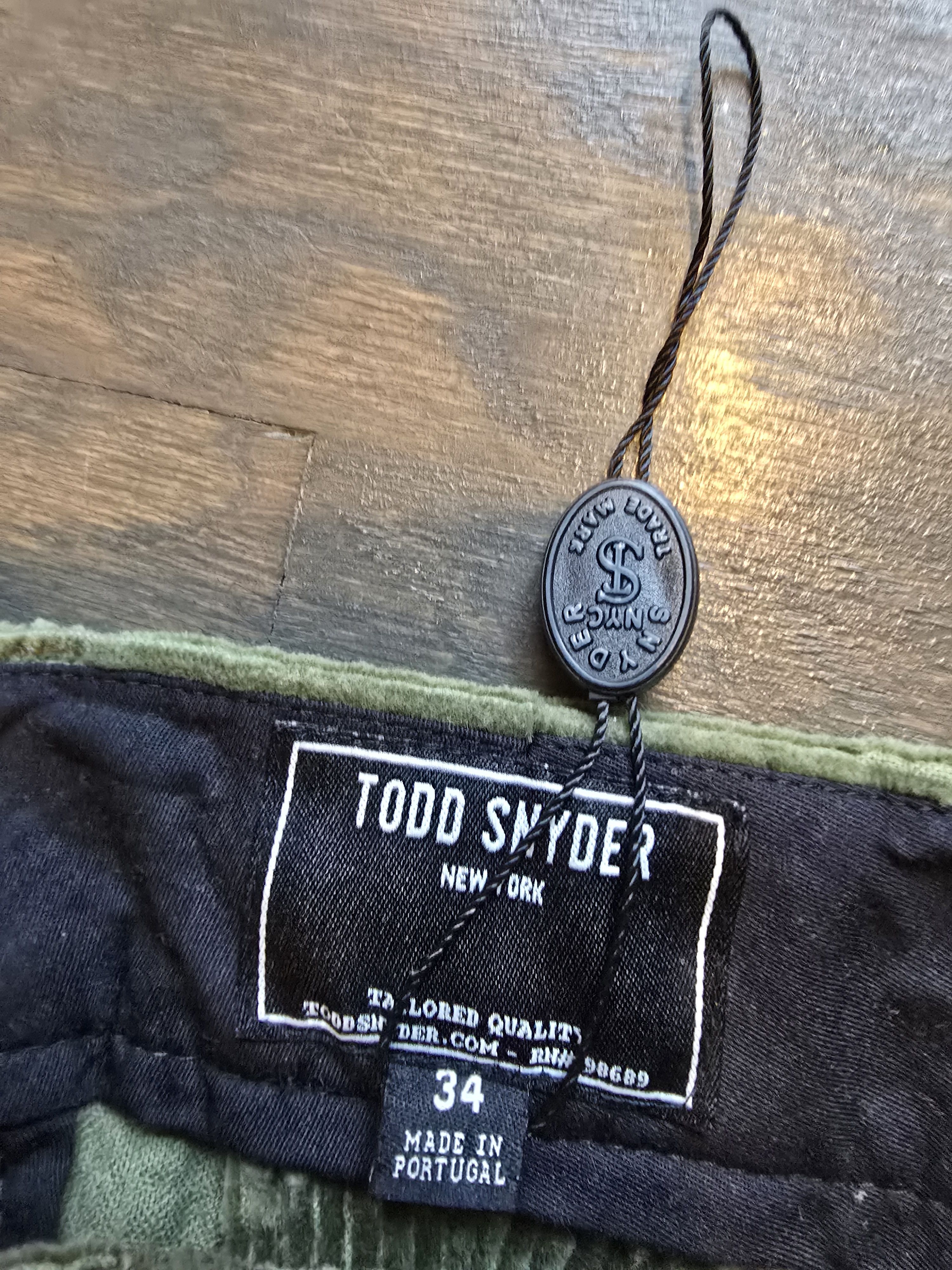 Todd Snyder Todd Snyder brand new corduroy pants Size US 34 / EU 50 - 1 Thumbnail