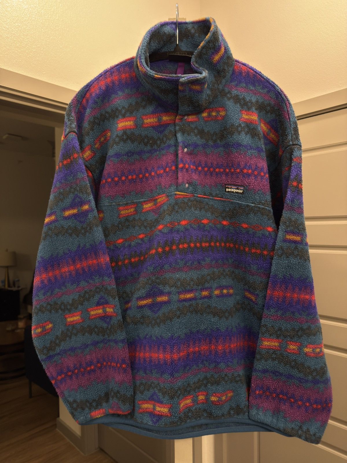 Patagonia Synchilla Snap-T “Sacajawea / Bluegrass” 1993