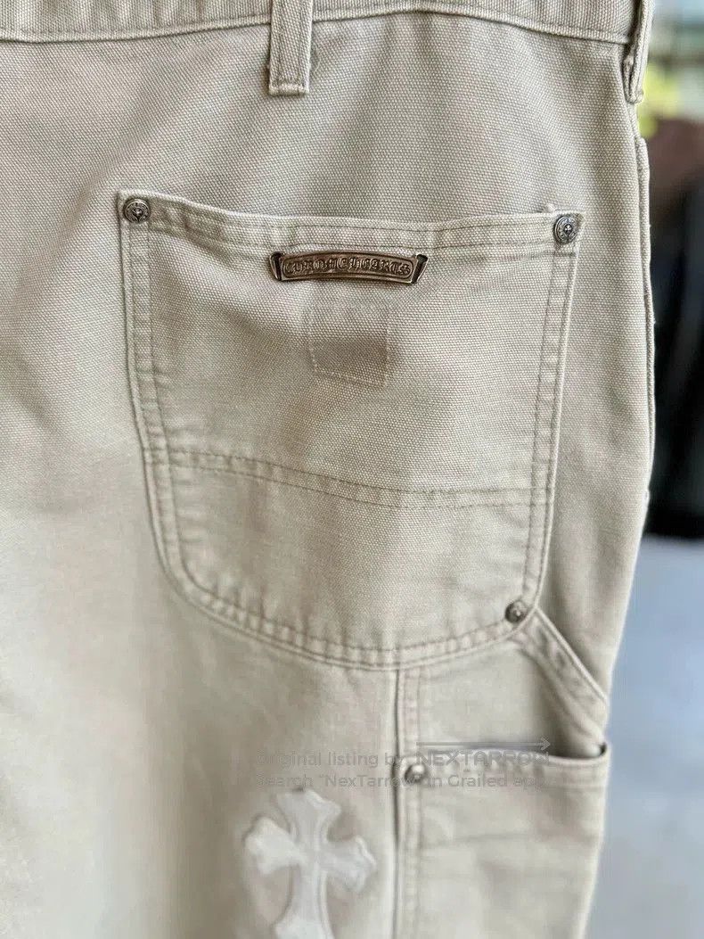 Chrome Hearts Chrome Hearts camo cross khaki work pants. Size US 36 / EU 52 - 8 Thumbnail