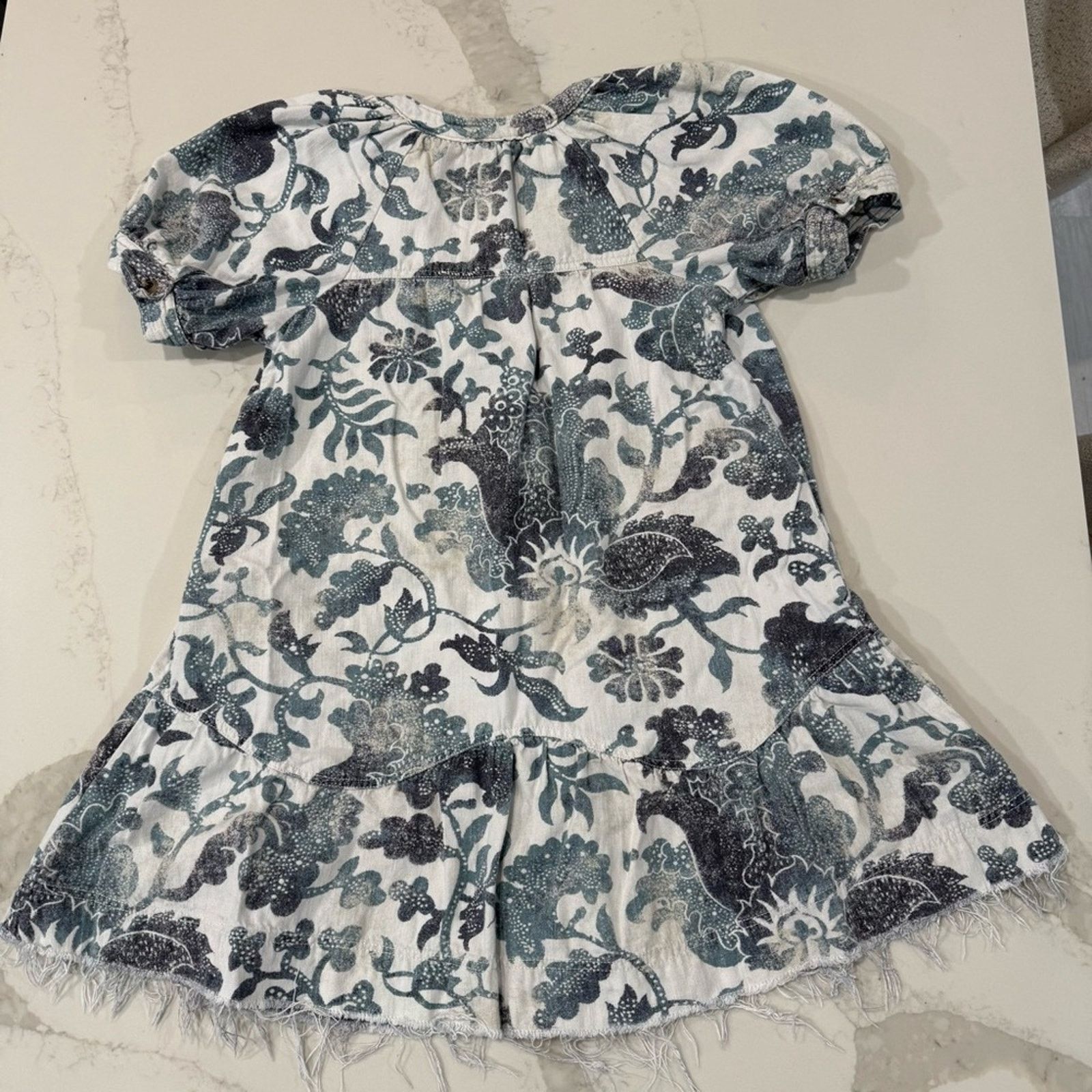 Anthropologie Anthropologie Pilcro Linen Puff Sleeve Tunic Dress Womens S Size S / US 4 / IT 40 - 12 Thumbnail
