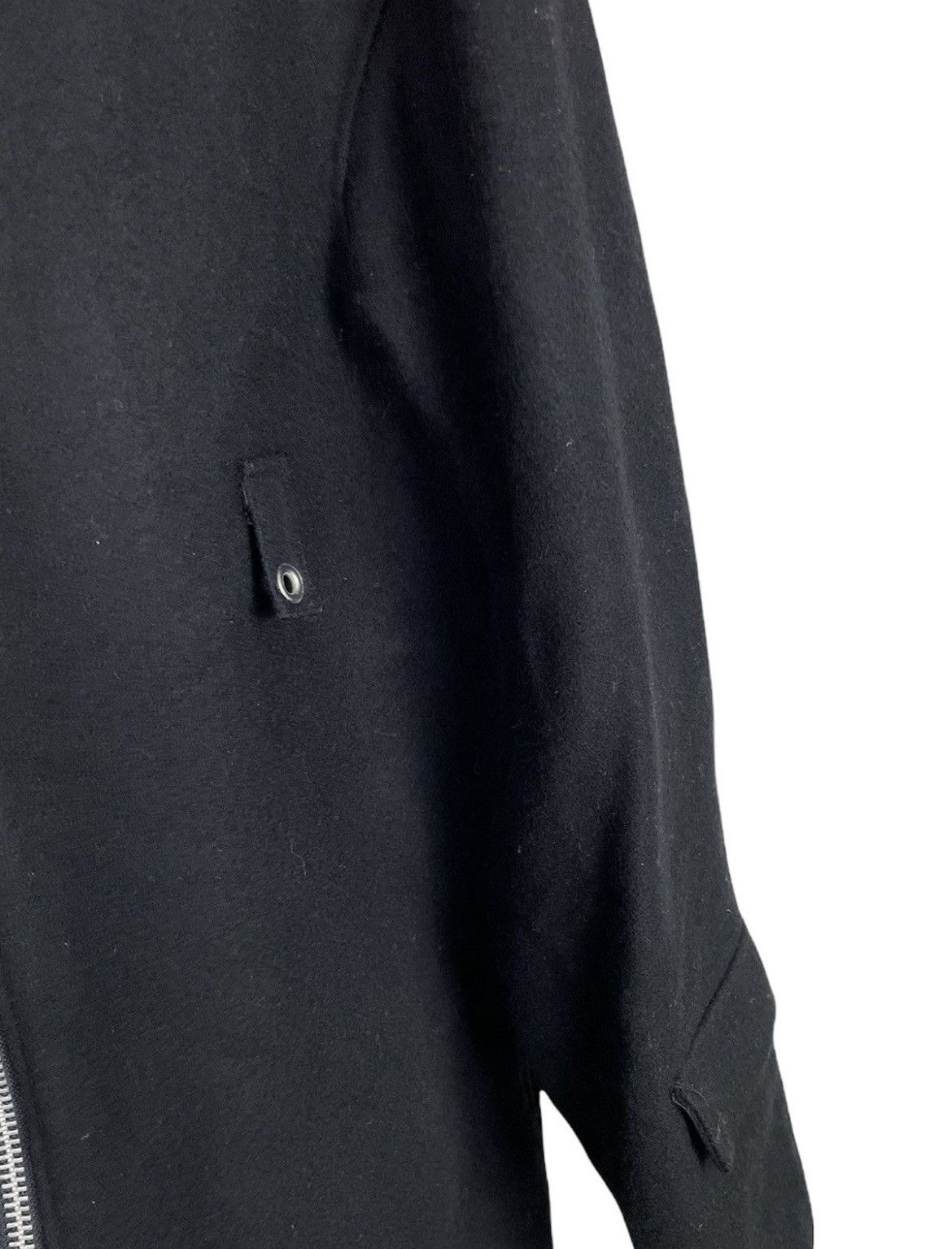 Japanese Brand NO FUTURE Japan Wool Zip Hoodie – Avant-Garde | Rare Archive Size US M / EU 48-50 / 2 - 8 Thumbnail