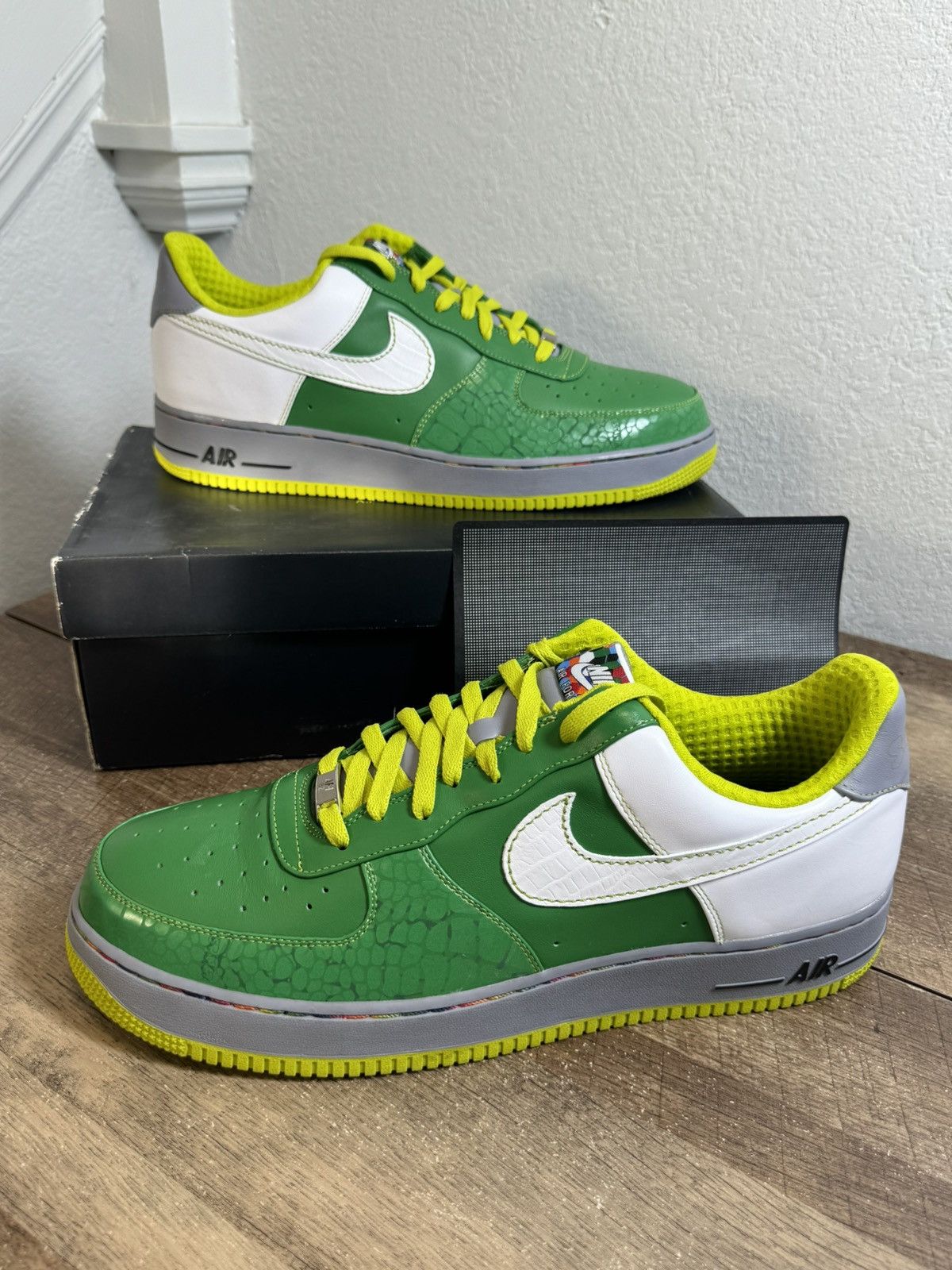 Nike Size 15 - NIKE Air Force 1 Premium 07 'Gaucho'S Gym' box DS Size US 15 / EU 48 - 2 Thumbnail