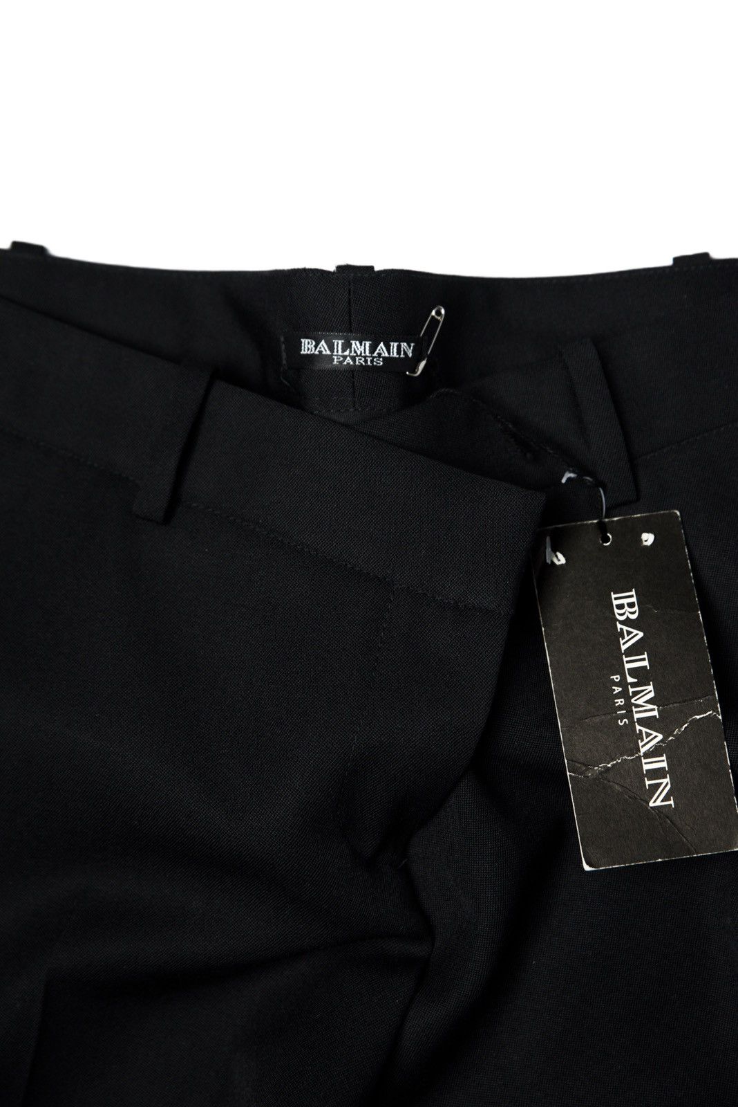 Balmain Balmain FW10 Runway Tuxedo Stripe Wool Flared Trousers Size US 32 / EU 48 - 5 Thumbnail