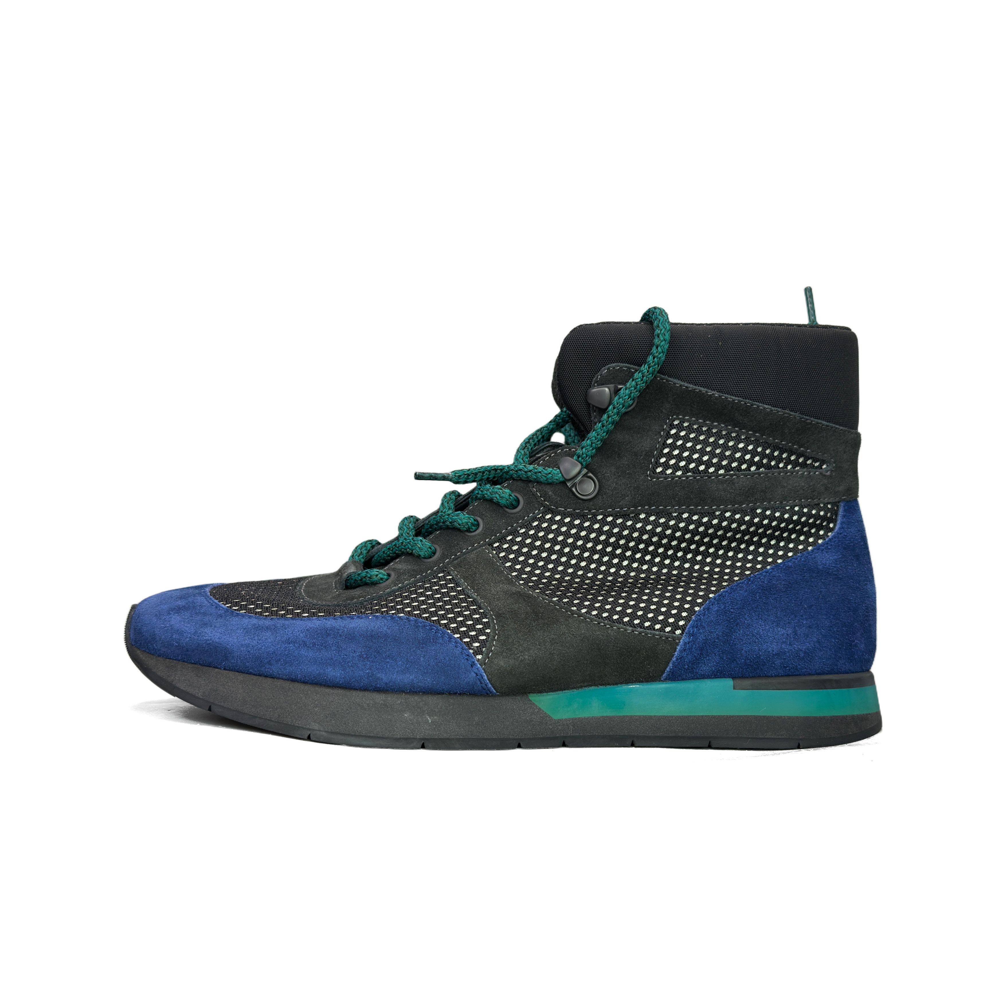 Bottega Veneta Bottega Veneta Vulcan Suede Hi-Top Sneakers Size 10 Size US 10 / EU 43 - 1 Thumbnail