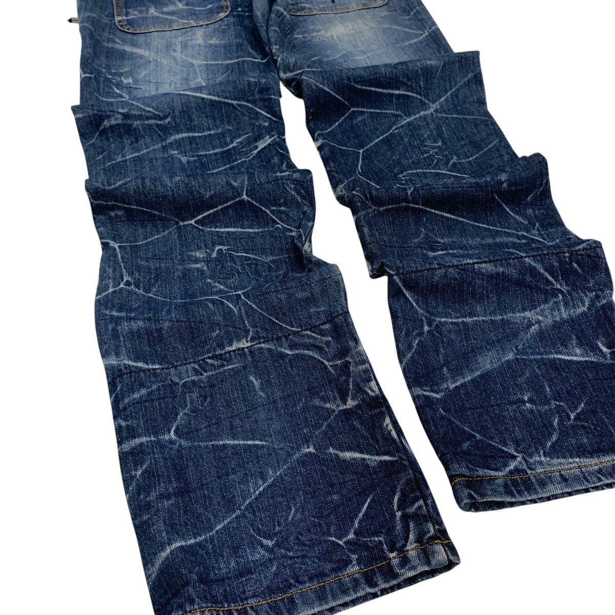 Japanese Brand DOUBLE WAIST VINTAGE EXPLOSION BY NYIAUS CLOTHING Size US 32 / EU 48 - 13 Thumbnail