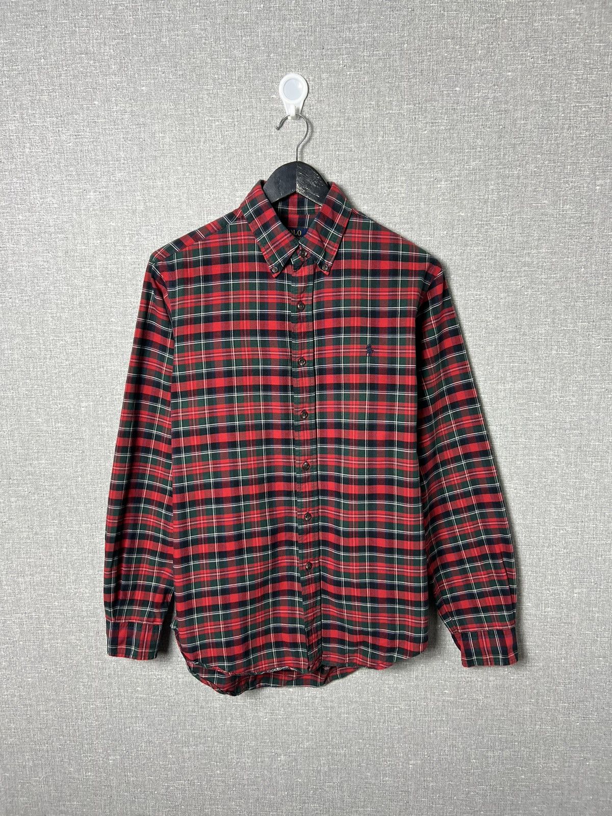 Polo Ralph Lauren Polo Ralph Lauren American Plaid Long Sleeve Shirt Size US M / EU 48-50 / 2 - 1 Thumbnail