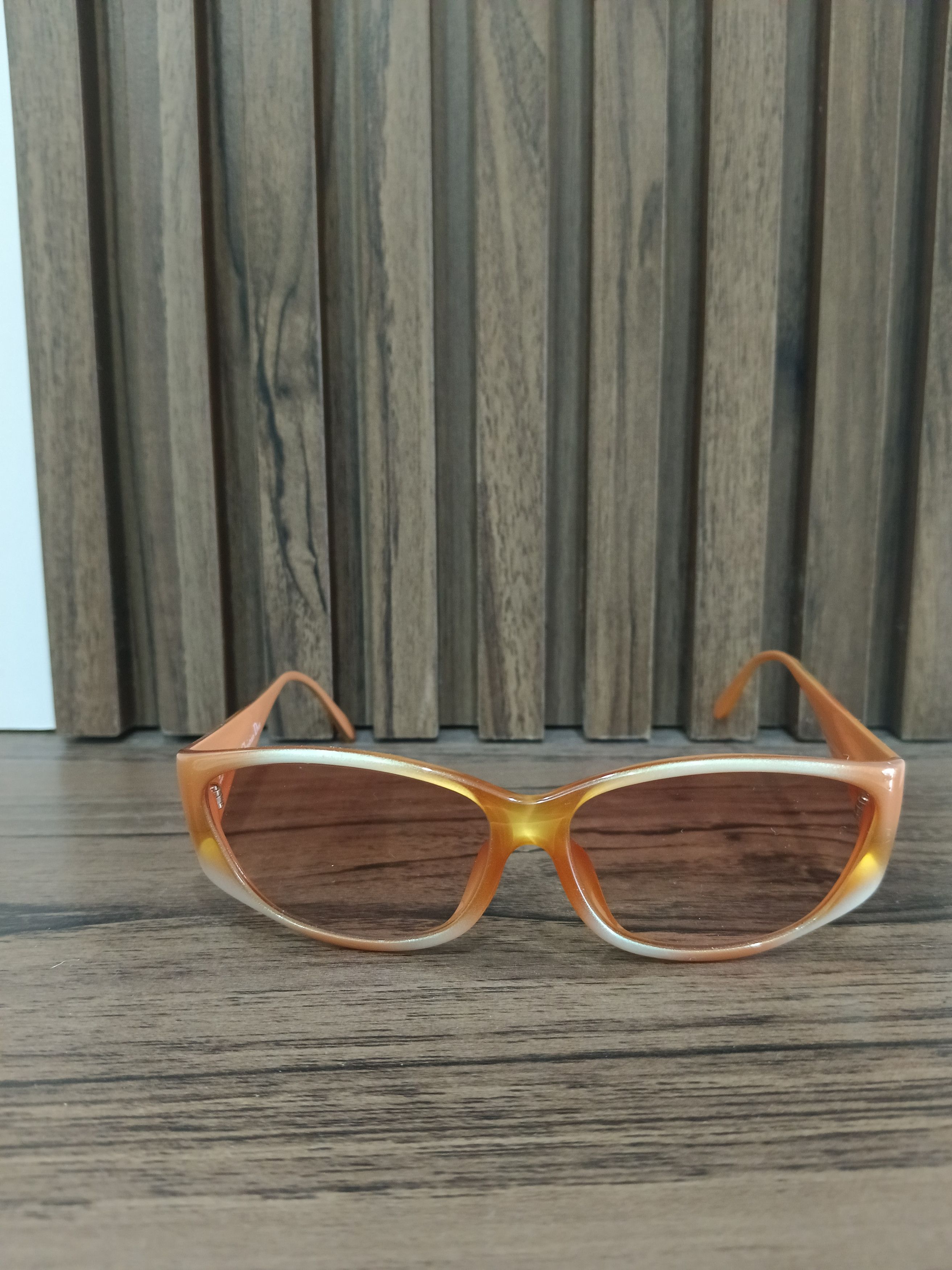 Dior Dior 2853 Vintage Oval Frames - Orange Fade Gold CD Logo Size ONE SIZE - 2 Thumbnail