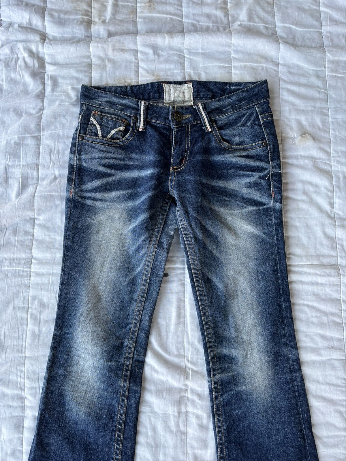 Hysteric Glamour 💥LOLITA FLARE BOOTCUT DENIM JEANS Size 30" / US 8 / IT 44 - 3 Thumbnail