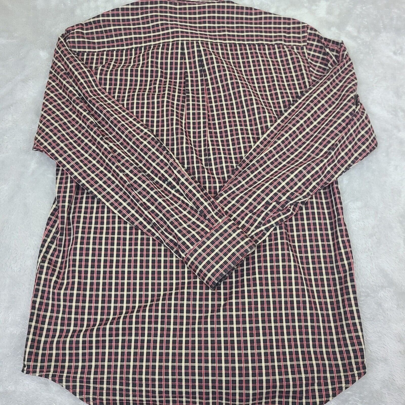 Vintage T Harris London Shirt Mens Size Large Plaid Long Sleeve Butt Size US L / EU 52-54 / 3 - 4 Thumbnail