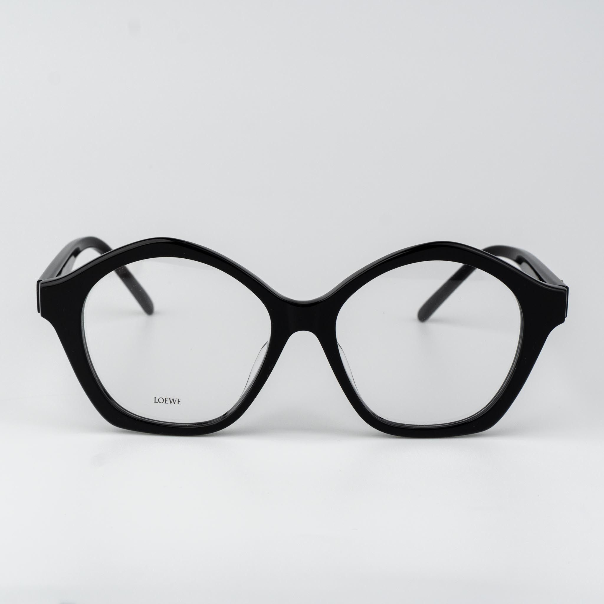 Loewe CURVY Women Eyeglasses LW50053F 001 NEW AUTHENTIC