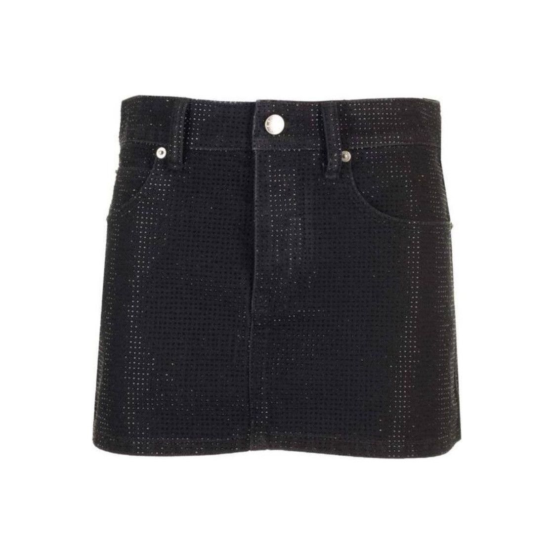 Alexander Wang Alexander Wang Rhinestone Mini Skirt Size 26 Size 26" / US 2 / IT 38 - 1 Thumbnail